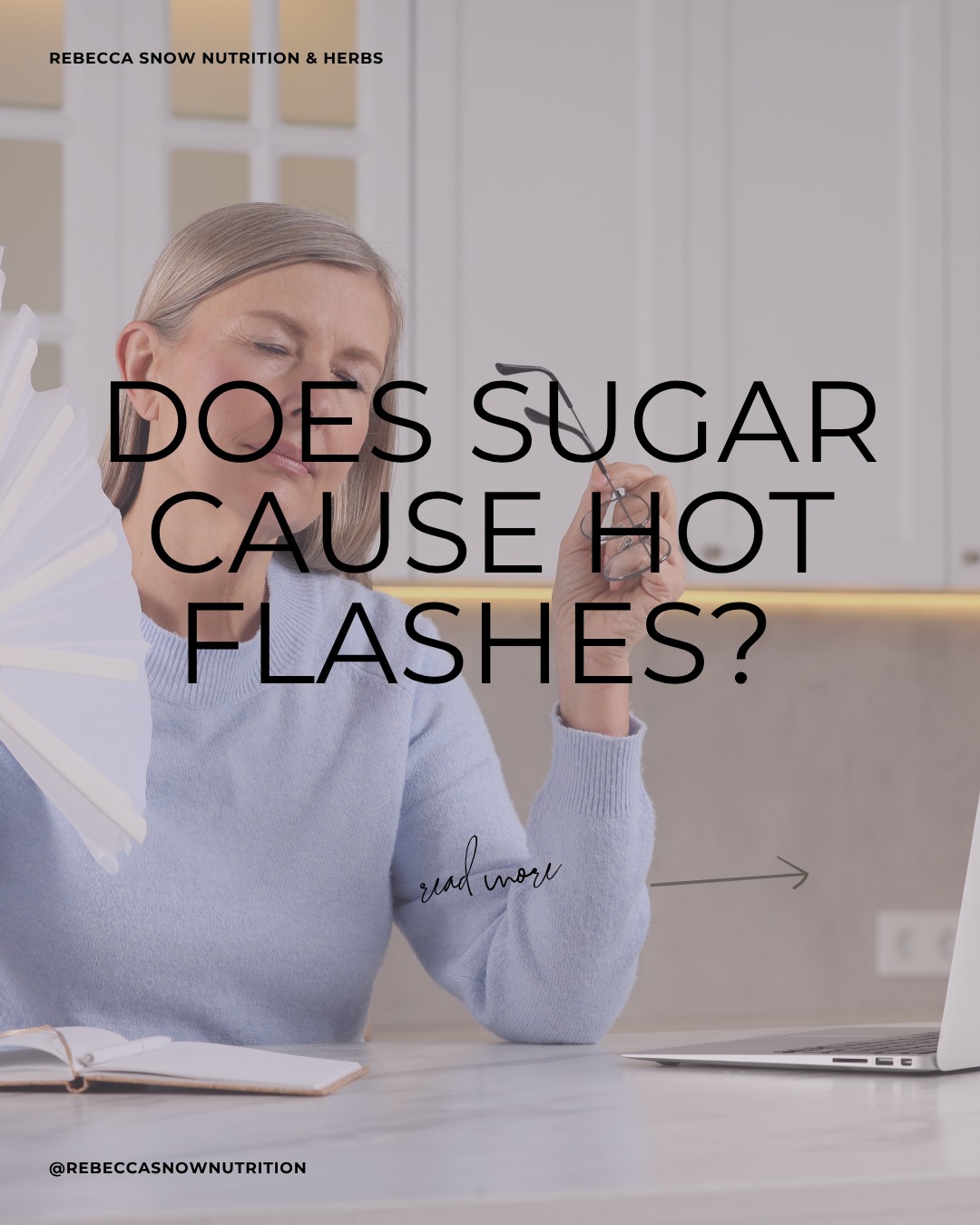 "Should I stop eating fruit if I have hot flashes?"
I hear this question more often than you might think. The answer?
🍎 No.
Not all sugar behaves the same way in the body.
The sugar naturally found in whole fruits and vegetables comes packaged with fiber, vitamins, minerals, and antioxidants. It's very different from the added sugars found in many ultra-processed foods and sugar-sweetened beverages.
The goal isn't to fear sugar. It's to understand where it's coming from.
In this week's blog, I break down the difference between intrinsic sugars and added sugars, what the latest research says about blood sugar and hot flashes, and why reading a food label can tell you much more than the grams of sugar alone.
💛 If you've ever wondered whether sugar is making your hot flashes worse, this one's for you. Read the full blog - link in bio or below!
https://www.rebeccasnow.com/post/sugar-cause-hot-flashes
#Perimenopause #Menopause #HotFlashes #BloodSugar #HealthyAging