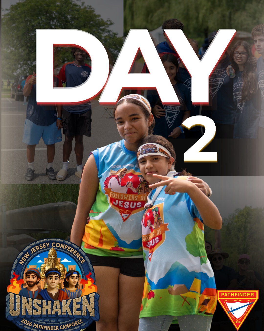 🏕️ Day 2 of Pathfinder Camporee! 🌲⚜️
Day 2 was filled with adventure, challenges, creativity, and lots of fun! The campers took on an exciting triathlon, showing strength, determination, and teamwork. 💪🏃♂️🏊♂️
They also worked together to build cars out of sticks, putting their creativity and problem-solving skills to the test! 🌿🚗🛠️ And of course, everyone had time to cool off with some swimming! 🏊♀️💦☀️
Another amazing day of laughter, teamwork, friendship, and unforgettable camp memories! ❤️🏕️