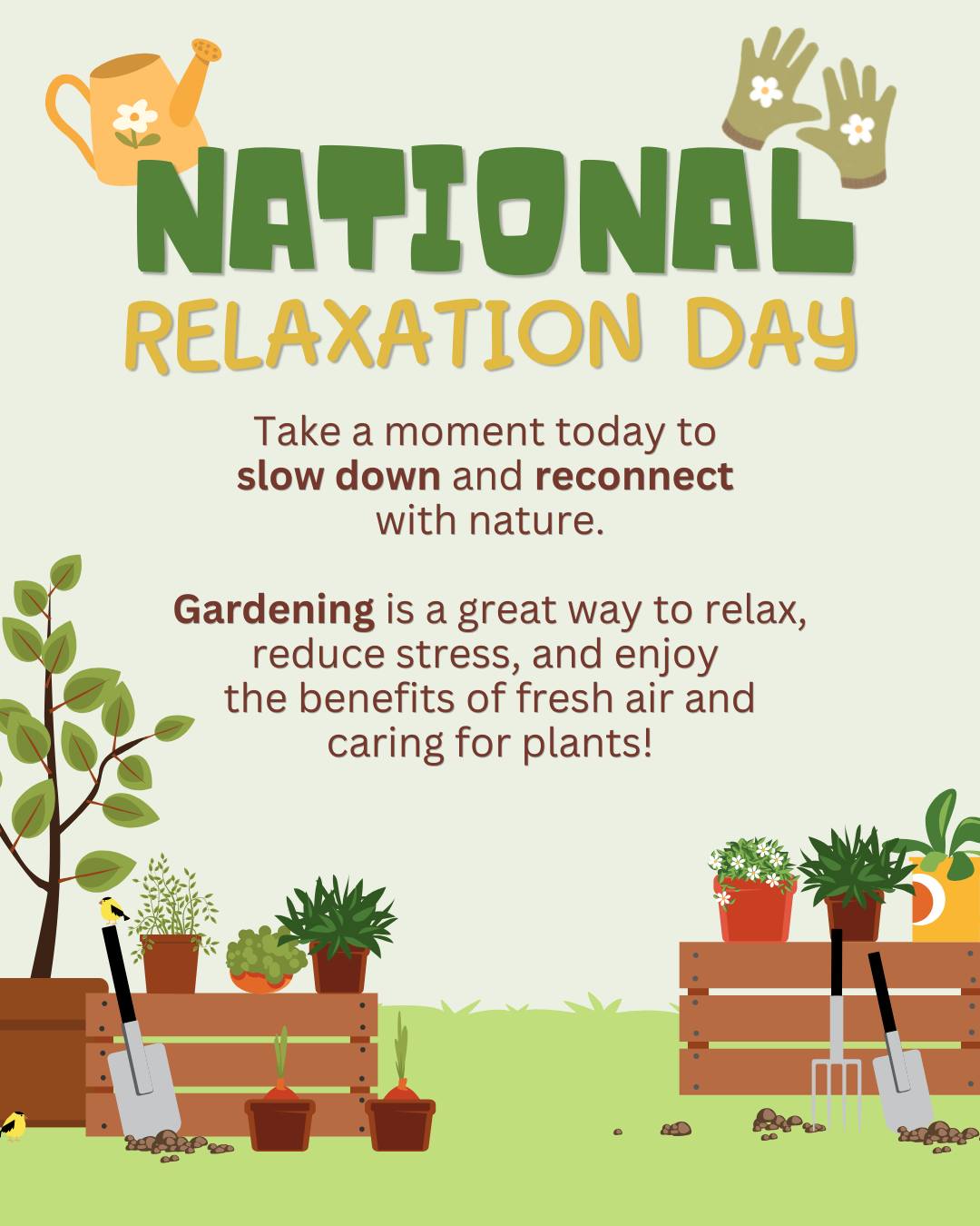Happy National Relaxation Day!
Nature doesn’t rush, and neither should you. 🌿
Gardening is our favorite reminder to slow down, breathe deep, and reconnect with the world around us. How are you spending time outdoors today? ☀️🌱
#valleyverde #GardenSeason #gardening #gardeninglife #nationalrelaxtionday