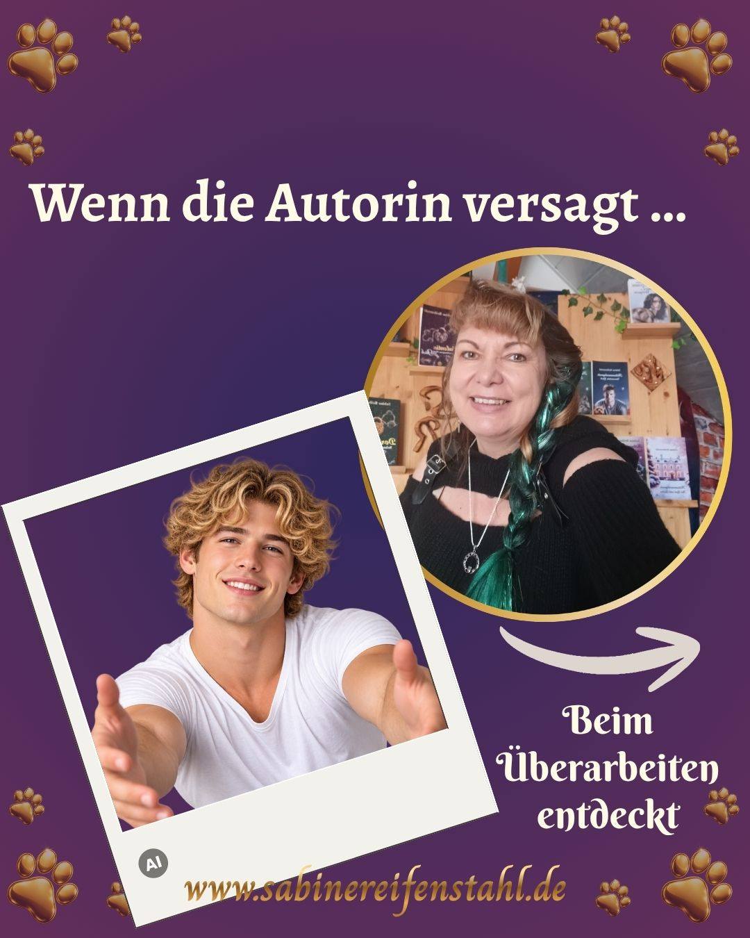 📖😂 Autorinnenchaos:
Müdigkeit und ein paar Buchstaben, die da nicht hinsollten, und schon bekommt der Satz eine unerwünschte, in einem BD$M-Club jedoch nicht undenkbare Bedeutung.
Was mich da geritten hat? Keine Ahnung.
Beim Überarbeiten fand ich:
❌ Wenn sich jemand ein verschmutztes Kätzchen wünschte, schmiegte ich mich an ihn.
Oh nein!
Also, ja, Nicky schmust schon mal therapeutisch, aber davor nimmt er ein Bad. Meist.
So steht es im Buch:
✅ Wenn sich jemand ein verschmustes Kätzchen wünschte, schmiegte ich mich an ihn.
Solche Stolpersteine begleiten nicht nur die Autorin, sondern auch Nicky.
Er kann nicht richtig lesen und hat gelernt, Wörter aus dem Zusammenhang zu erraten, Fehler zu überspielen und so zu tun, als wäre alles in Ordnung.
Bis er Menschen begegnet, bei denen er das nicht mehr muss.
Menschen, die ihn nicht auslachen, wenn ein Wort plötzlich etwas völlig anderes bedeutet. Die ihm das Gefühl geben, dass er nicht perfekt sein muss, um geliebt zu werden.
Eine Leseprobe und mehr Informationen gibt es unter sabinereifenstahl.de
🐈 Nicky – Ein Kätzchen fasst Vertrauen
erscheint am 28. August. Das E-Book gibt zum Vorbestellerpreis von 2,99 €.
Der Roman kann einzeln gelesen werden, aber wer mit Band 1 der Elysion-Reihe beginnen möchte, den gibt es ebenfalls gerade zum Sonderpreis von 2,99 €.
❓ Ist euch auch schon mal so ein peinlicher Fehler passiert? Erzählt mir davon in den Kommentaren.
#SabineReifenstahl #NickyEinKätzchenFasstVertrauen #GayRomance #MMMRomance #Elysion