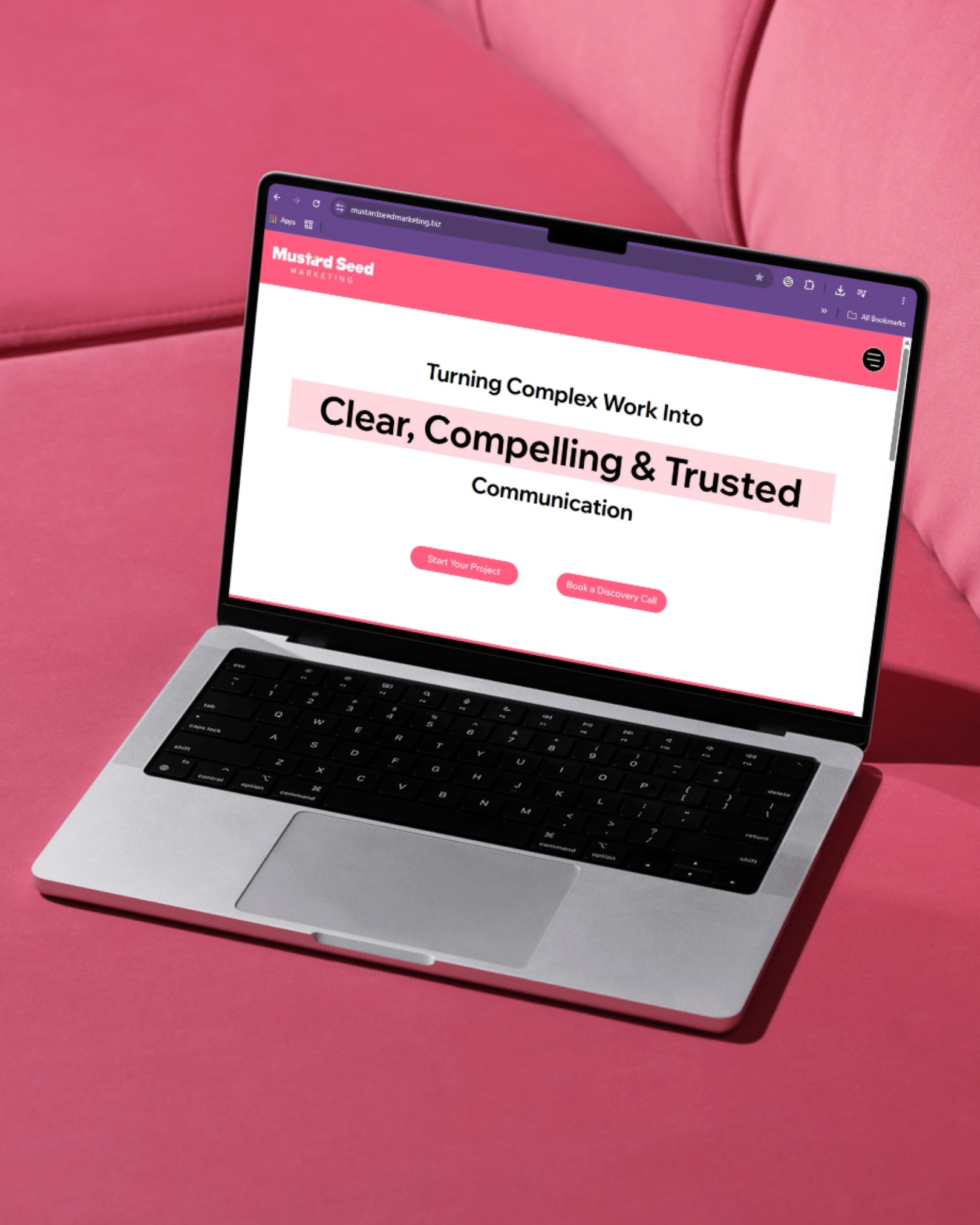 Announcing a website redesign can be a Tuesday thing... right?
Well, it is now 😂
The Mustard Seed Marketing website got a makeover 💅
This redesign feels so much more like me and finally shows what I love doing: taking complicated information and ✨ making it make sense ✨
Take a look around 👉 https://www.mustardseedmarketing.biz/
And if you see anything wonky, no you didn’t... 😂
