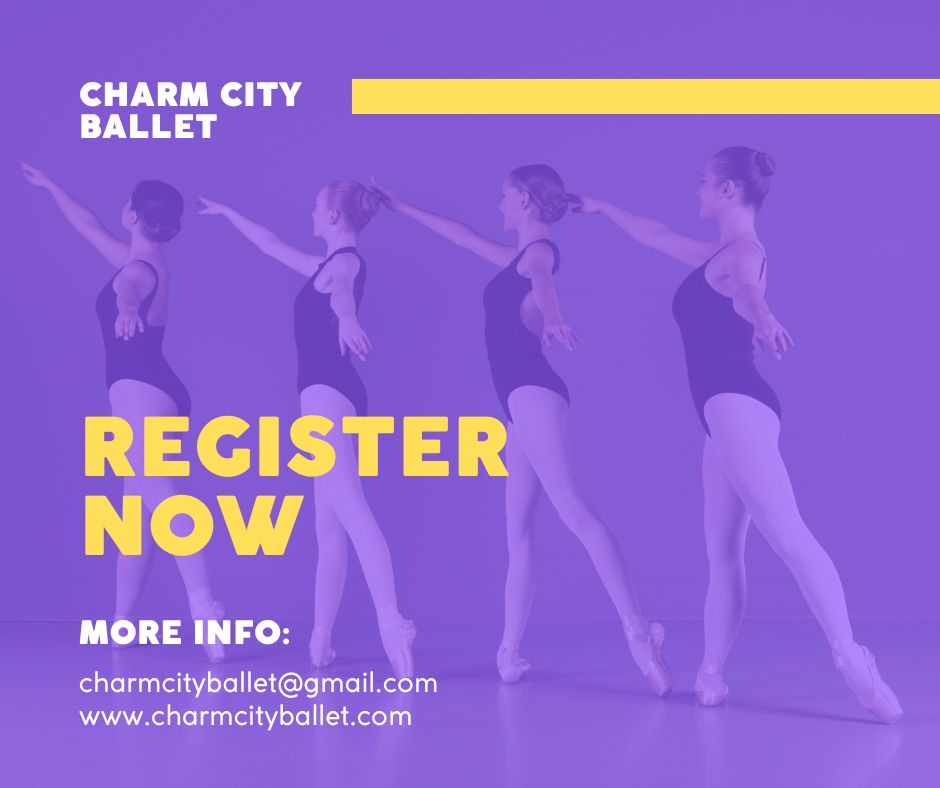 🎊 FALL IS CALLING - REGISTER NOW 🎊
If you are looking for the highest standards of dance education backed by a supportive community of dancers, parents, and staff to guide you along the way, look no further. Join the CCB community today!
✨ Charm City Ballet was voted BEST DANCE STUDIO in the 2026 & 2025 Baltimore's Child Readers' Choice Awards and was also voted the 2026 MOST LOVED DANCE PROGRAM in Macaroni KID Timonium-North Baltimore.
.
.
.
.
.
#community #dancecommunity #charmcityballet #ccb #dance #ballet #danceschool #balletschool #dancestudio #dancecompany #danceacademy #dancetraining #baltimore #baltimorecounty #baltimoredance #baltimorecountydancestudio #maryland #marylanddance #danceeducation #performingarts #balletcompany #performancecompany #balletproduction #smallbiz #balletdancer #registernow #enrollnow