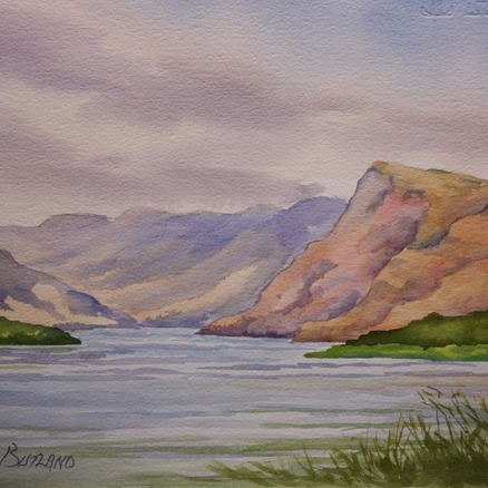 Excited to announce we have another new member of the Courthouse Gallery, Vaughn Butland. Vaughn is a watercolourist who's misty landscapes capture the ethereal forests and mountains around us, here in Kamloops. Visit us to experience Vaughn's paintings, they are a delight to the eye.
"Drawing and painting have been a part of my life for as long as I can remember. Aside from the process of creating a painting, the greatest satisfaction I get comes from the feeling that I have produced something that people appreciate. Watching a happy buyer leave my studio with a piece of art, be it a small watercolour sketch
created on a mountaintop afternoon or a large oil portrait that took weeks to accomplish, gives me that feeling. As much as I love it when people like my art, I'm not at all saddened if they don't. Art, just as beauty, is in the eye of the beholder.
My formal training led to a career in commercial art and advertising. Later, circumstances had me experience many other business ventures, from imports to building design and construction supplies. In 30 years of meeting business challenges, I felt success and disappointment, but my strong desire to paint stayed
constant throughout. In 1984, I decided to paint full-time, a bold move that
brought new challenges. The satisfaction and happiness I have experienced since
making that decision more than compensate for the ups and downs of making a
living with art."
