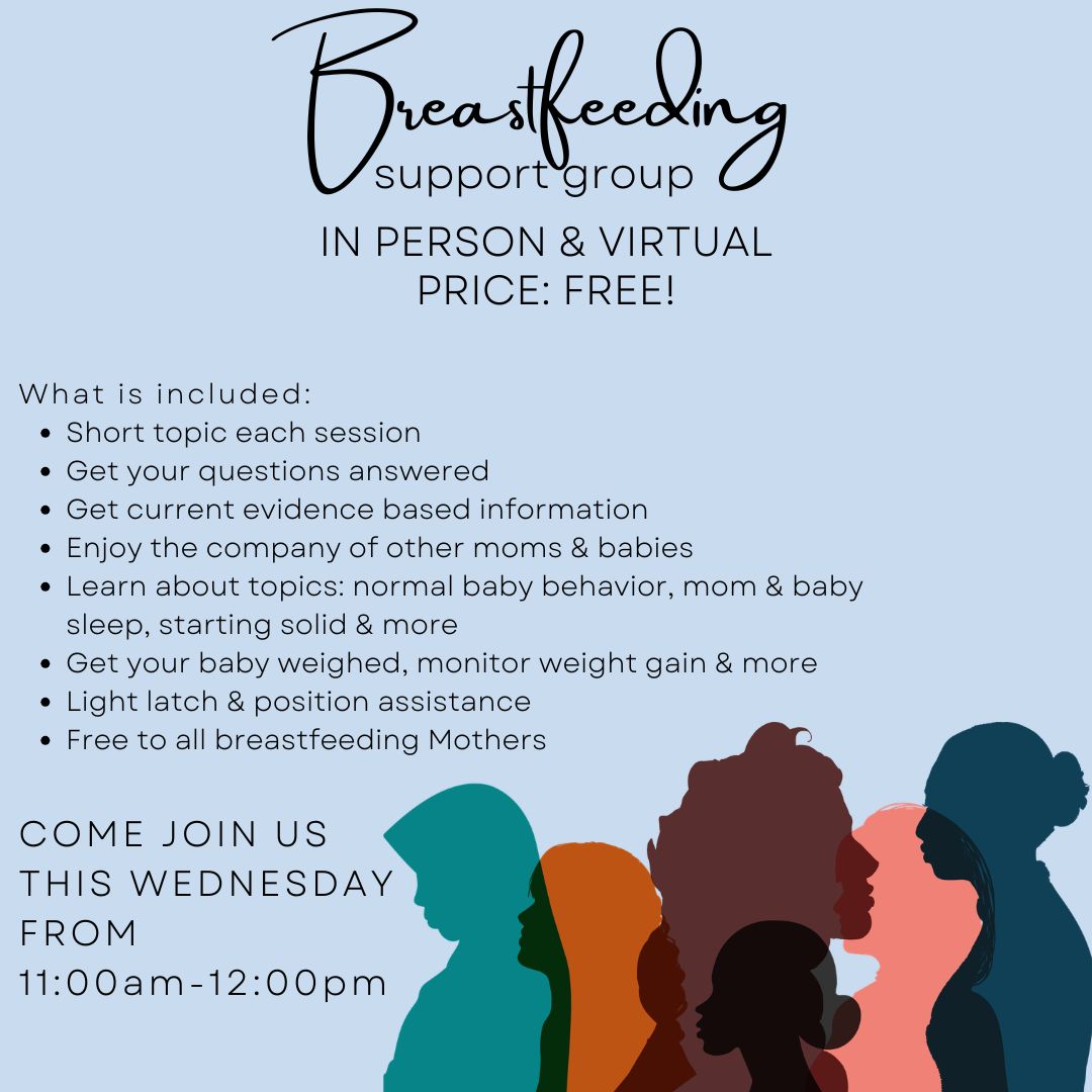 Empower your breastfeeding journey! Join our FREE support group and connect with others who understand your path. Click to sign up & start thriving! Next group is September 2nd in Corona. Exact location is provided with your appointment confirmation.
https://app.acuityscheduling.com/schedule.php?owner=16860603&appointmentType=8496073