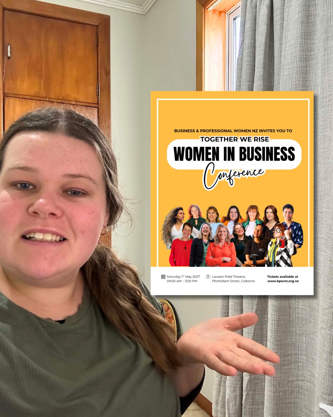 This week I launched Gisborne's largest Women in Business event 😱
This is something that feels like it has been brewing for a while now.
From co-creating Empower You in 2023 and 2024, to organising and MCing the BPW Conference in Auckland last year, I've seen just how powerful it can be when you bring women together in one room.
So I made the pitch to bring the next event to my hometown and create something that shows just what we can do here in Gisborne.
And I can already feel the buzz growing. I LOVE it.
There is something pretty special about watching a passion of mine for bringing women in business together go from an idea in my head to something people are now talking about, sharing on social media and making plans to attend.
It's the kind of energy that makes me excited to get out of bed in the morning.
There is still A LOT of work between now and May, and I'm sure there will be plenty of late nights and moments where I wonder what I've gotten myself into 😂 But I am here for it.
I have a feeling this is going to be something pretty special.