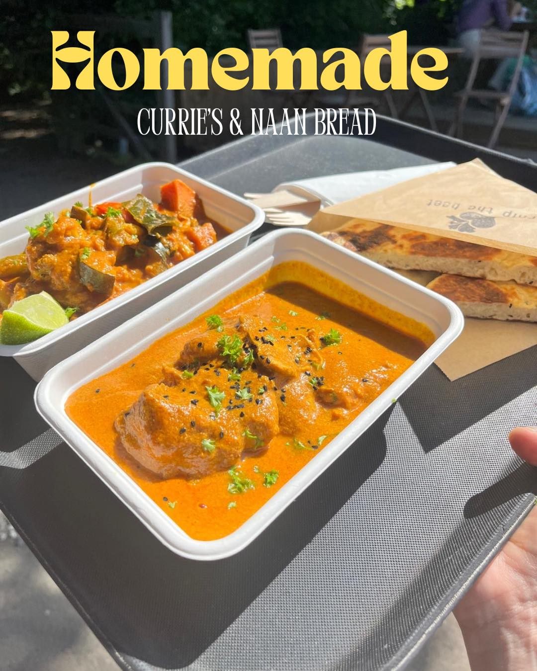 Homemade Curry Night 🍛
Craving a proper homemade curry without the hassle? We have you covered! ✨
We’re now selling our homemade curries to take-away frozen and enjoy at home. Made by us, then frozen so you can simply pop one in the freezer for whenever that curry craving hits!
🍛400g curry tubs- perfect for a delicious, easy meal.
🫓 Frozen naan dough- Enjoy the fun of making your own fresh naan bread.
🔥 Limited unfrozen homemade curries- unfrozen curries will still be available but they will be limited.
🫓 Already-made naan bread are still available too!
Stock up your freezer, save yourself the cooking, and enjoy a proper curry at home whenever you fancy one. 😋
#turnipthebeetcatering #takeawayfood #curriesofinstagram #delicious