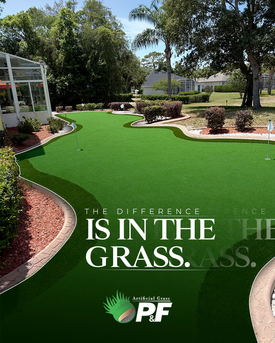 A great putting green isn't just about the design it's about using premium artificial grass that looks incredible and performs the way golfers expect.
Smooth rolls.
Natural appearance.
Professional results.
That's the P&F difference.
📍 Serving Orlando, FL
#PuttingGreen #ArtificialGrass #GolfLifestyle #BackyardGolf #PremiumTurf #OrlandoFL #GolfLovers #OutdoorLiving