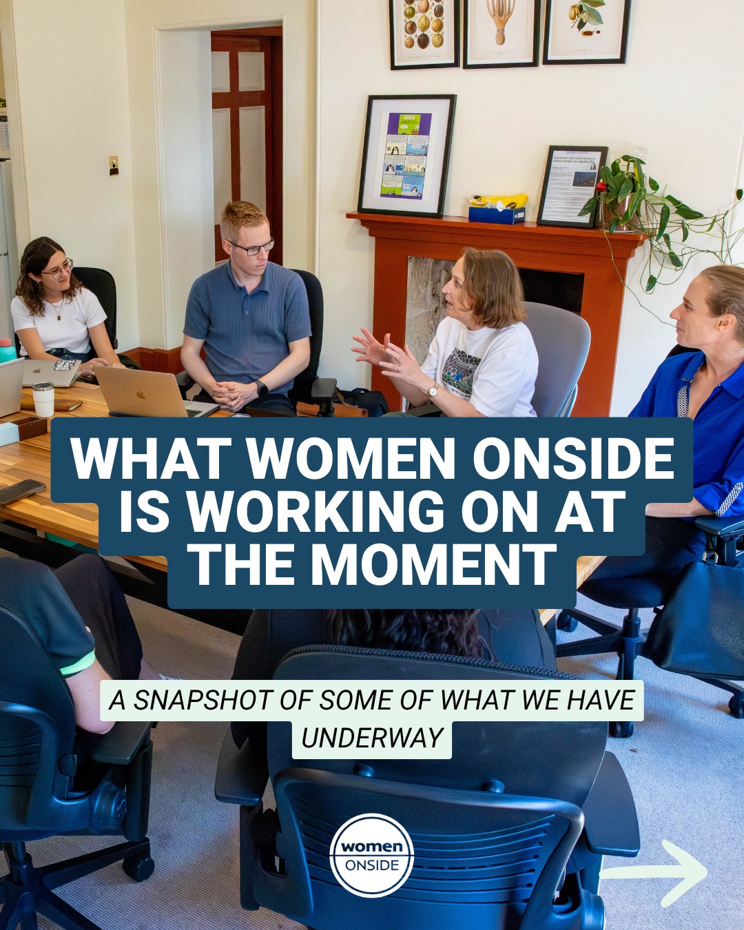 Did you know that Women Onside is almost entirely run by volunteers? This is what we're working on at the moment.
If you want to support our work, becoming a member is a huge part of sustaining our organisation. Information on joining is available on our website.
