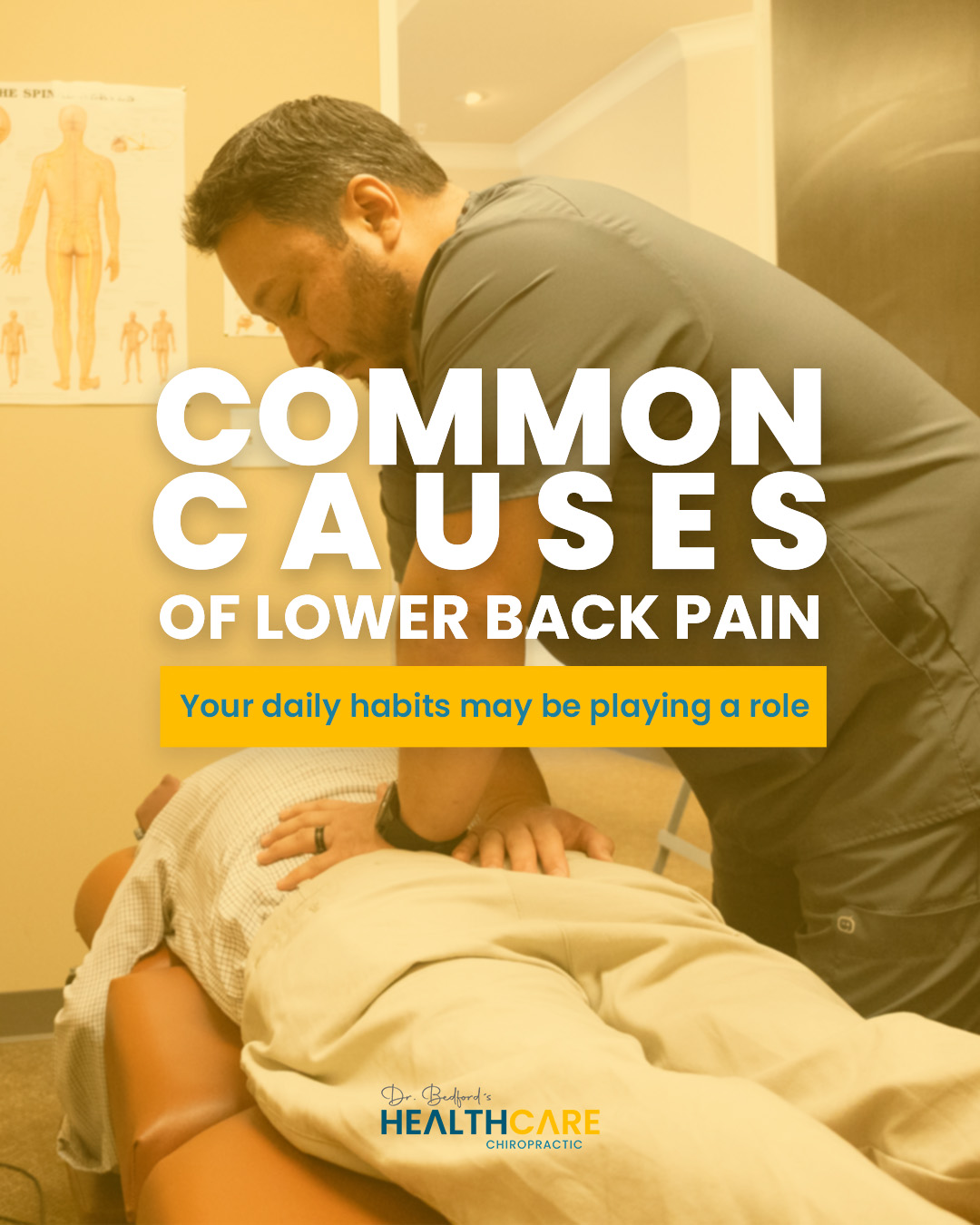 Back pain can have more than one trigger—and some may be part of your everyday routine 🩻
Posture, inactivity, lifting technique, and overuse can all affect how your back feels.
Understanding your triggers is the first step toward better habits ✨ Save this guide for later.
#LowerBackPain #BackPainRelief #ChiropracticCare #SpinalHealth #BackCare #HealthyMovement #PostureAwareness #WellnessTips