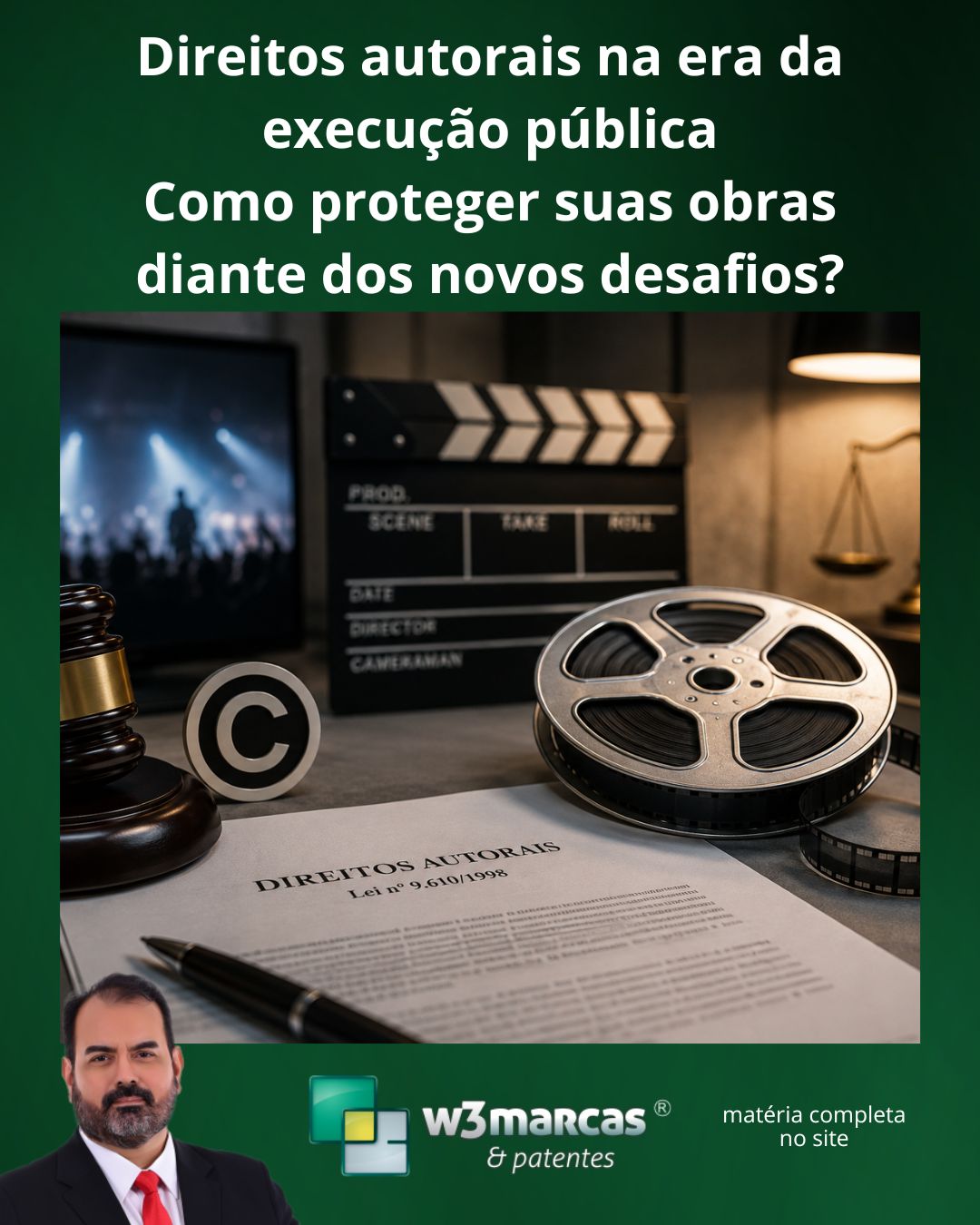 ⚖️ Indivisibilidade da obra na era da execução pública
A transformação digital mudou a forma como obras são criadas, compartilhadas e executadas.
Nesse cenário, surgem novos desafios para a proteção dos direitos autorais e para a compreensão de como esses direitos são aplicados diante das novas formas de exploração das obras.
A análise aborda a indivisibilidade da obra e os impactos da execução pública, trazendo reflexões importantes sobre os limites e a proteção dos direitos autorais na atualidade.
📖 Quer entender melhor esse tema?
Leia a matéria completa no site da W3Marcas e Patentes.
🌐 www.w3marcasepatentes.com.br — aba “Notícias”
#W3Marcas #W3MarcasEPatentes #PropriedadeIntelectual #DireitosAutorais #DireitoAutoral #PropriedadeIndustrial #MarcasEPatentes #ExecuçãoPública #Direito #Inovação #ProteçãoJurídica