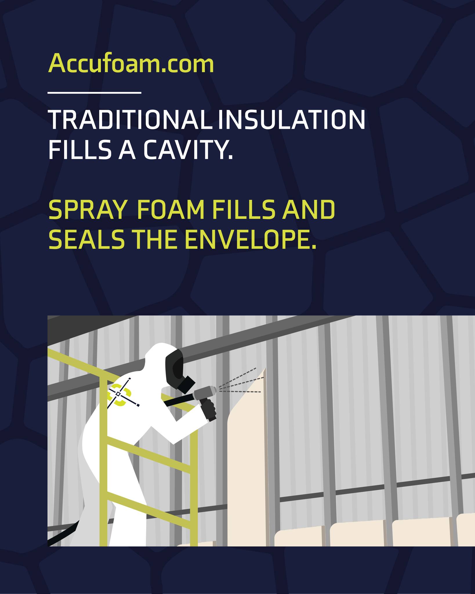 A building performs only as well as its weakest detail.
Unlike traditional insulation, spray foam conforms to cracks, gaps, and penetrations while providing insulation and air sealing in one application. Our latest blog explores why that matters when designing a complete building envelope.
#SprayFoam #BuildingEnvelope #CommercialConstruction #Architecture #BuildingScience #EnergyEfficiency