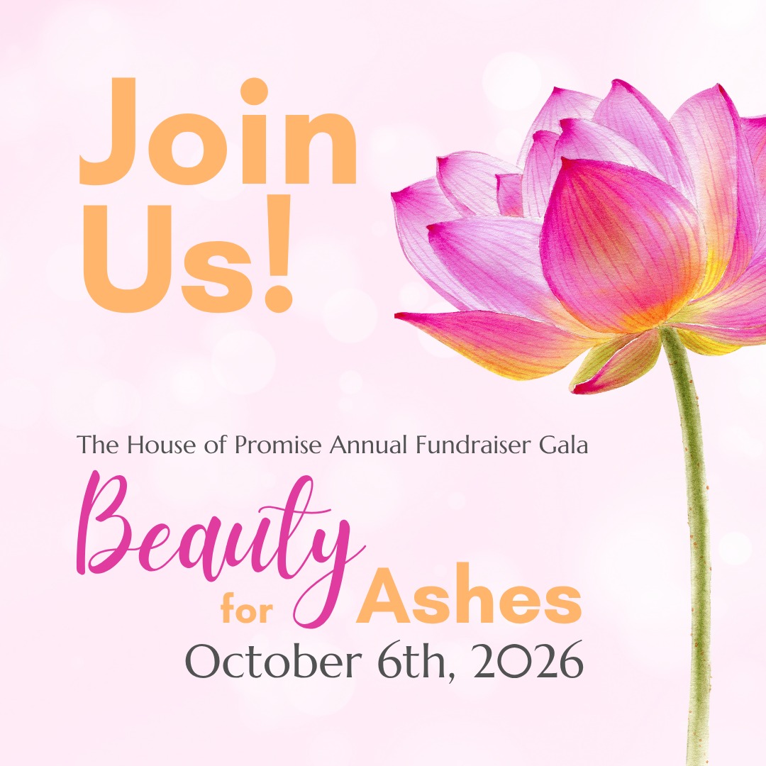 The House of Promise invites you to its 2026 Beauty for Ashes Gala, an evening celebrating life, transformation, and the incredible journeys of women in our residential program who are rebuilding their lives.
Join us at the Crowne Plaza Lansing on Tuesday, October 6 at 6:30pm.
Reserve your tickets today! LINK IN BIO
