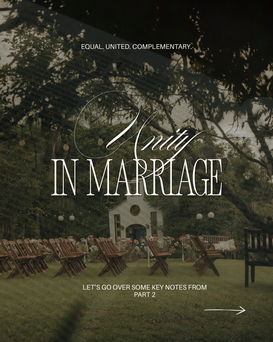 💍 UNITY IN MARRIAGE | PART 2
Unity in marriage doesn’t happen by accident. It takes intentionality, humility, communication, forgiveness, and a willingness to put God at the centre of your relationship.
In Part 2, Pastor René continues to unpack what it looks like for husbands and wives to walk together in God’s design for marriage, not simply alongside one another, but truly united as one.
Swipe through for some of the key takeaways from this week’s message! ➡️
Whether you’re married, engaged, or preparing for marriage, there’s something here for you. Let’s continue learning what it means to build marriages that are strong, healthy, and centred on Christ. 🤍
#UnityInMarriage #MarriageSeries #ChristianMarriage #GodlyMarriage #MarriageMatters #BiblicalMarriage #FaithAndFamily #TrumpetOfTruth