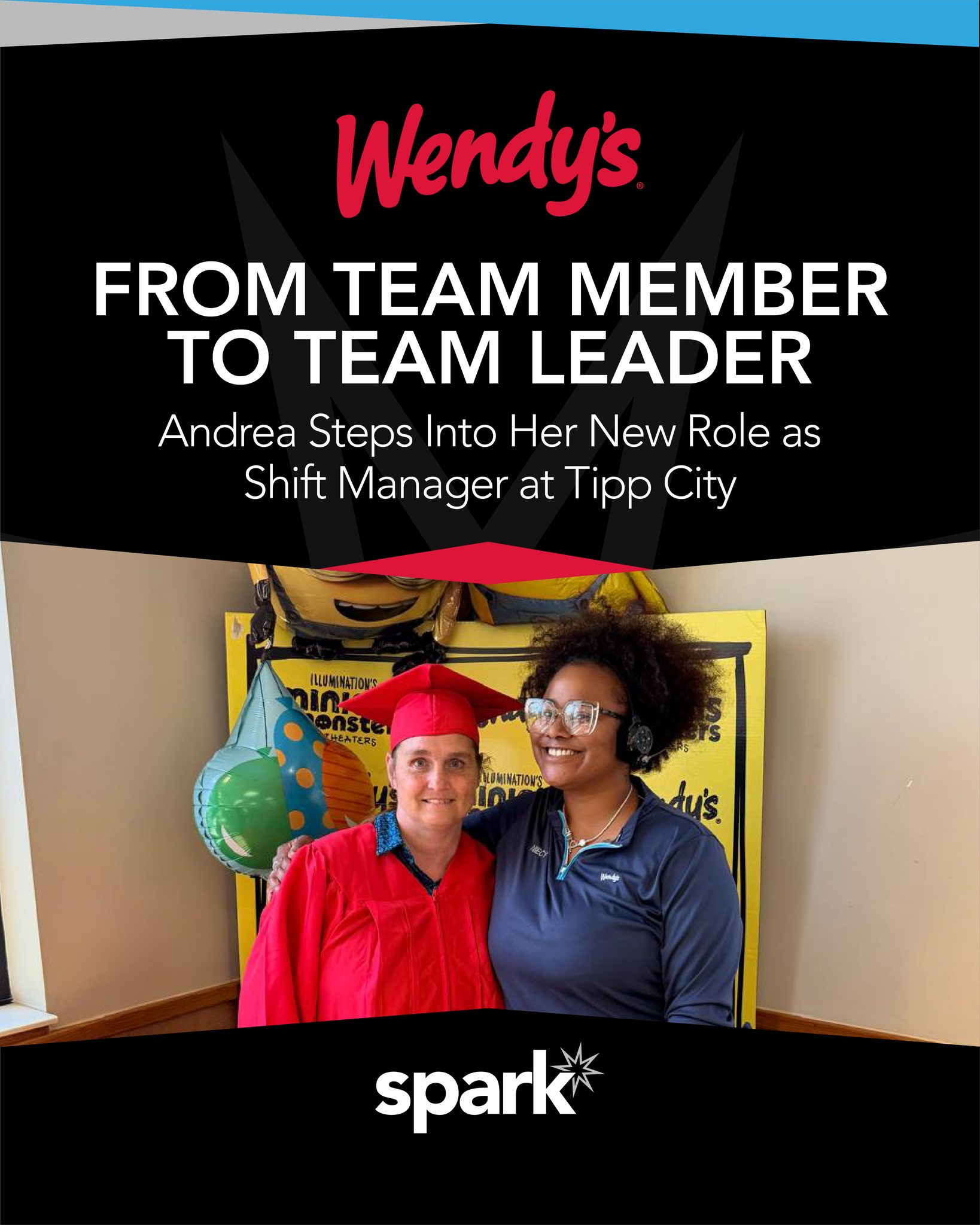 We're excited to celebrate Andrea McFarland on her promotion from crew member to Shift Manager at Tipp City (Site 2122)! 🎉
This is exactly the kind of growth Spark is built to support: giving people opportunities to step up, develop their leadership, and help move their teams forward.
Andrea's pathway reflects our development system in action. Under the coaching of General Manager Niecy Collins, she completed positional tasks with observation checklists, Team Trainer and Open Close Manager workbooks, building the foundation every shift leader needs. Then Luke Cherazard and Niecy Collins conducted a Service MBS certification, validating that Andrea can effectively run a shift with confidence and competence.
That's not just a promotion. That's proof the system works.
Andrea, congratulations on earning this next opportunity. Light the Spark. Build the momentum. Lead what's next.
Explore opportunities to grow with Spark:
sparkhou.com/join-us
#SparkRestaurants #CareerGrowth #GrowWithUs #LeadershipDevelopment #TeamGrowth #RestaurantLife #RestaurantCareers #EmployeeSpotlight #LightTheSpark #NextLevel