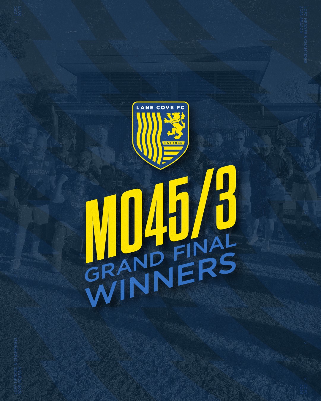 MO45/3
GRAND FINAL WINNERS
It has seemed like nothing but finals football, MO45/3s as they have been playing must win games for the last 2 months. Third place was never going to be the final destination as they remained undefeated since June. Beating the league champions on the own patch was no easy feat but the team kept control of the game to bring some gold back from Hornsby.
Well done fellas.
Although it was due to an injury sustained with 15mins left, it seemed fitting that the team's top scorer got the sedan treatment after the game. Here's hoping for a speedy recovery.
FORZA COVE!!!
π΅π‘β½οΈππͺπ‘π΅
@rhlowernorthshore
#AnyOneCanPlay #LaneCoveFC
#LaneCove #inthecove #NSFA #footballnsw #footballaustralia #football #soccer #footballislife #footballculture #footballlife