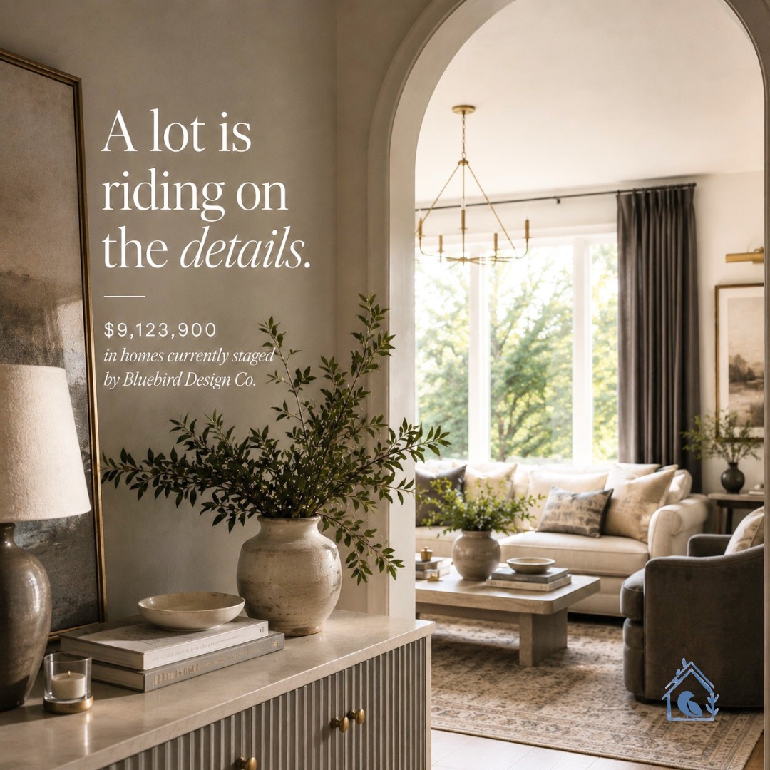 $9,123,900. That’s the combined list price of the properties we currently have staged and a number we don’t take lightly. 🤍
Every home represents a significant investment, which is why the details matter. From furniture selection and layout to art, greenery, scale, and those final styling touches, every decision is made with the goal of presenting each property at its very best.
Different homes, different buyers, different strategies, but the same intention is there behind every one: make the first impression count.