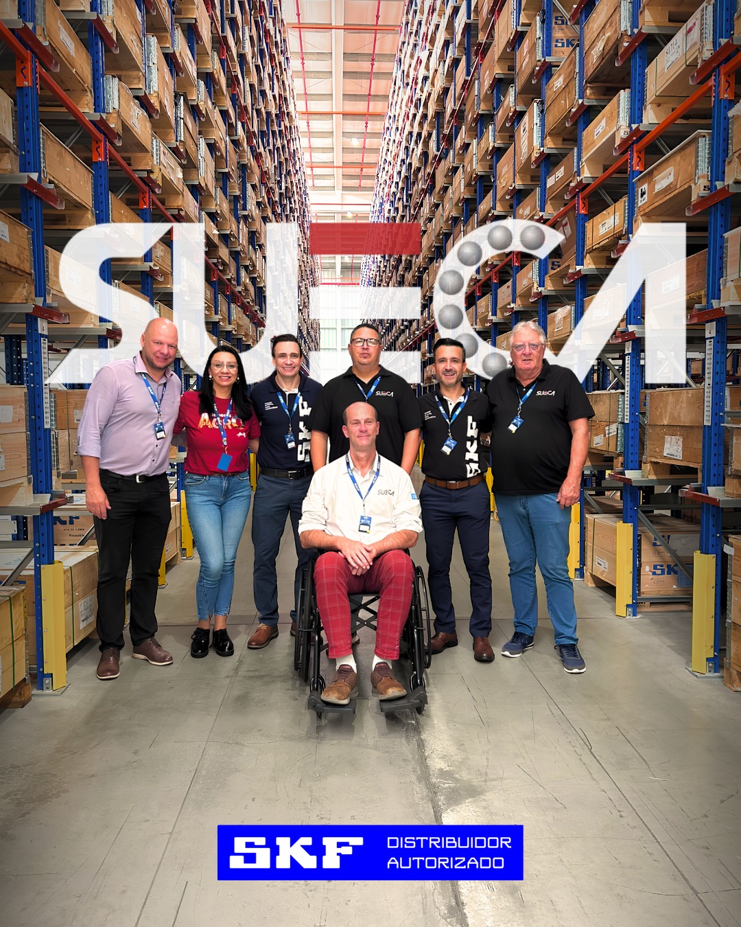 Um dia de troca, aprendizado e boas conexões. SKF SUMMIT 2026.
Visitamos o novo CD da SKF, em Garuva (SC), conhecemos de perto a nova estrutura e as mudanças na operação logística, além de acompanhar as novidades apresentadas pela marca.
Mais do que conhecer processos e estratégias, foi uma oportunidade de fortalecer relacionamentos, compartilhar experiências e celebrar parcerias que movem nosso mercado.
Nosso agradecimento à SKF pela recepção, pela troca e por uma experiência tão especial.
#SKF #SKFSummit #DistribuidorAutorizadoSKF #DistribuidorIndustrial