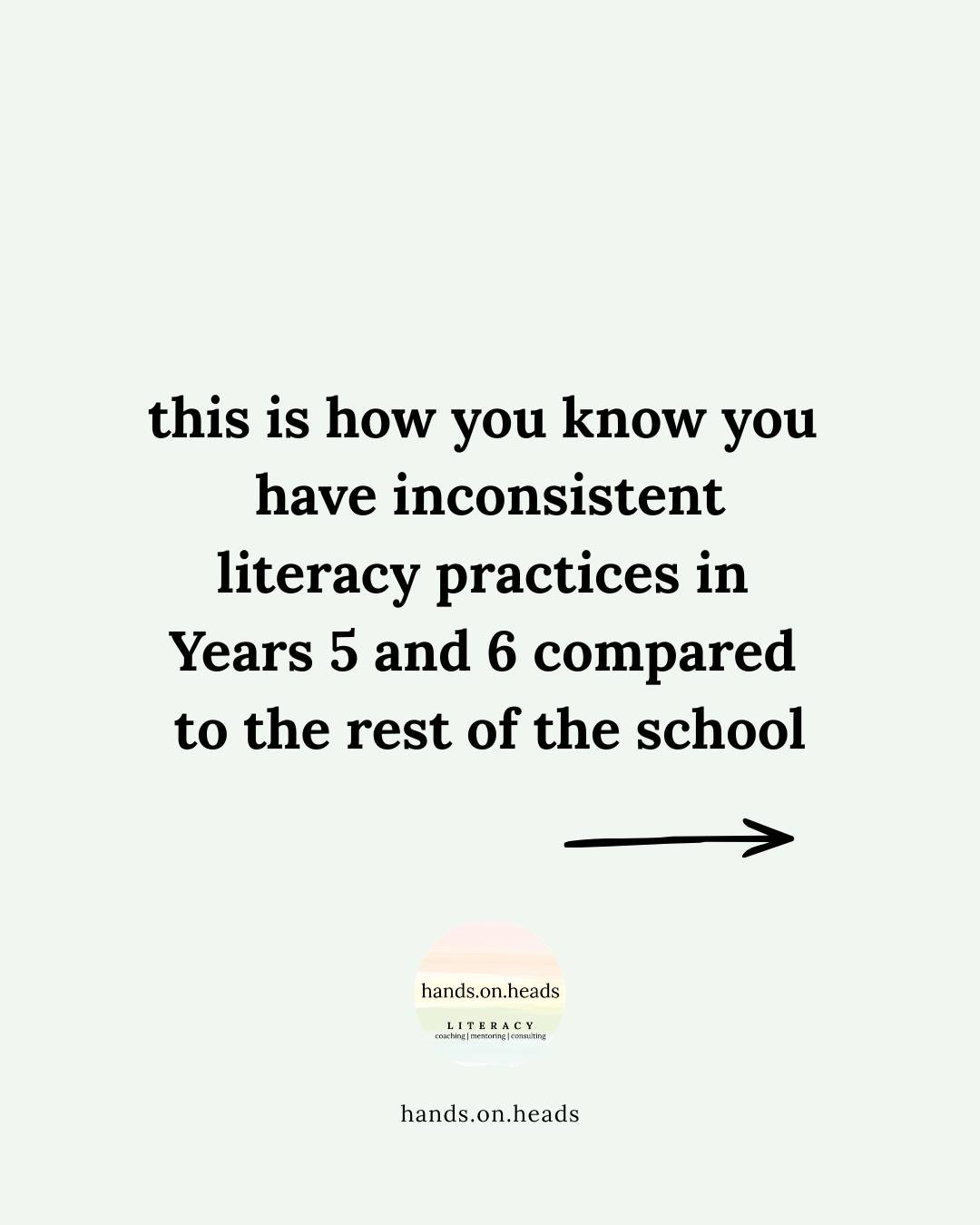If you’re seeing different things…
If you’re hearing different things…
If you’re experiencing different things…
Then you’re probably right - there’s something different happening in Years 5/6 compared to the rest of the school.
Comment ‘READING’, and I’ll show you how to streamline a more consistent, whole-school approach to literacy practices.