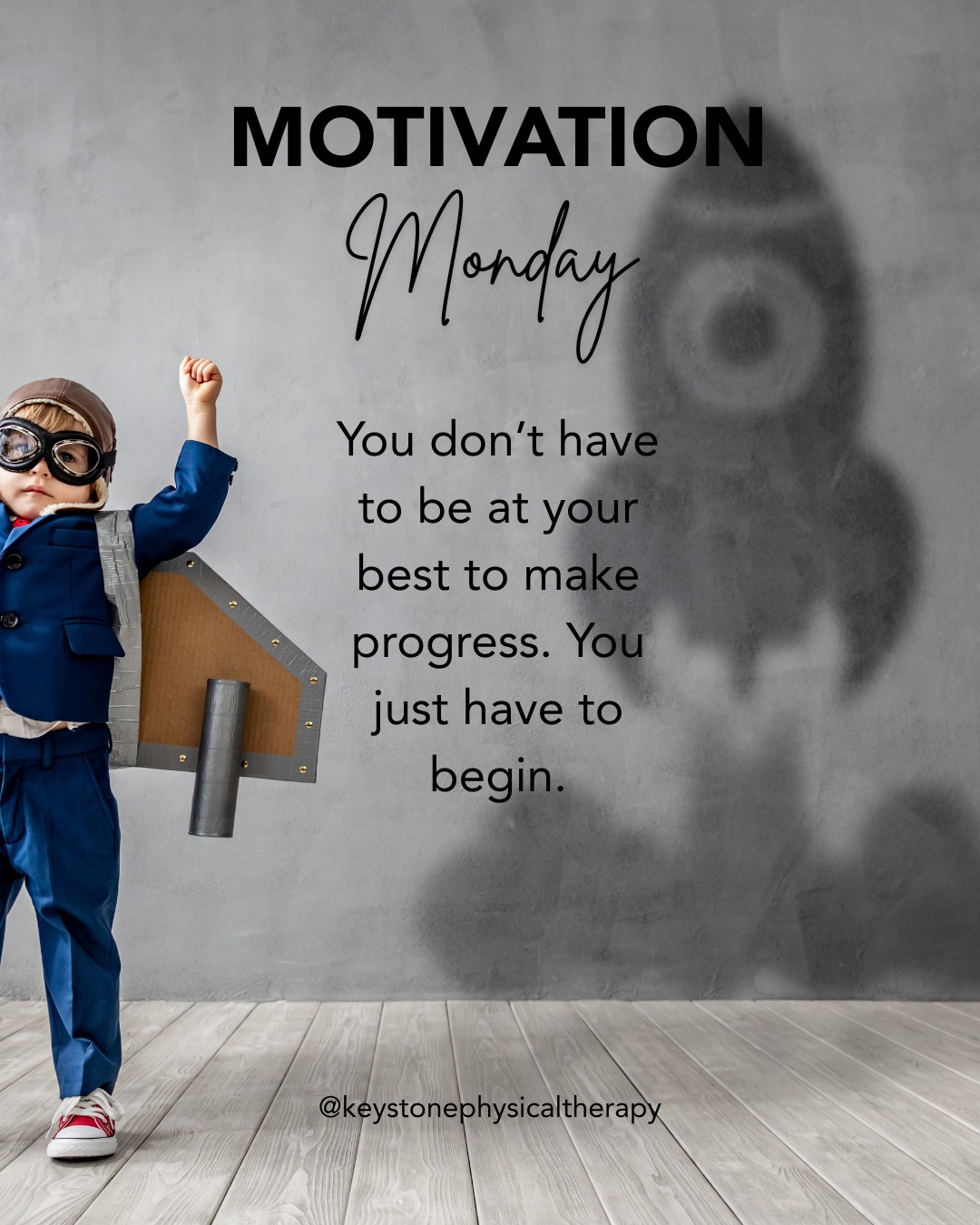 🚀 Motivation Monday
You don’t have to wake up feeling 100% ready. You don’t have to be the strongest, fastest, or most motivated version of yourself.
You just have to begin.
Whether you’re recovering from an injury, working toward a new goal, or simply trying to move a little more, progress starts with that first step. And every step forward counts. 💪
Here’s your Monday reminder: Start where you are. Keep going. Your progress will follow. 💙
#MotivationMonday #MondayMotivation #KeystonePhysicalTherapy #PhysicalTherapy #BrookfieldWI #BrookfieldWisconsin #WaukeshaCounty #WisconsinPhysicalTherapy #KeepMoving #MovementMatters #MoveBetter #FeelBetter #ProgressNotPerfection #SmallSteps #JustBegin #StartToday #KeepGoing #HealthyMovement #StayActive #ActiveLifestyle #HealthyLifestyle #WellnessJourney #HealthAndWellness #Mobility #Strength #Recovery #InjuryRecovery #PhysicalTherapist #StrongerEveryDay #YouveGotThis
