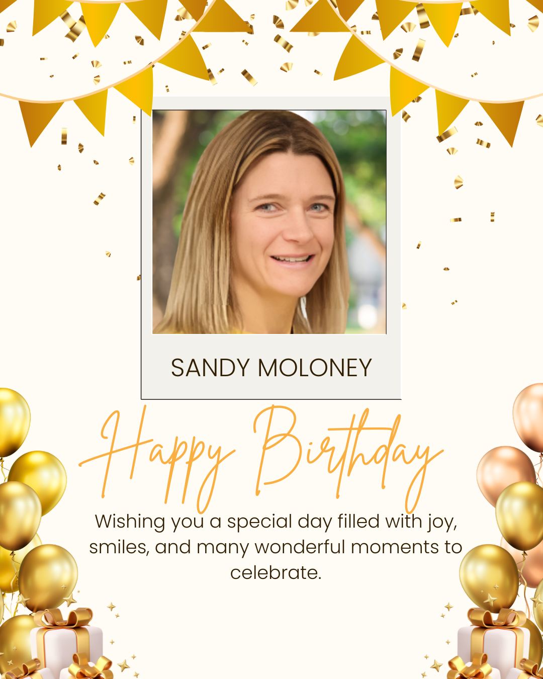 🎉 Join us in wishing Sandy Moloney a very Happy Birthday! 🎂🎈
We hope your special day is filled with happiness, laughter, and plenty of reasons to celebrate. Thank you for everything you bring to the Keystone team and to the patients you care for each day. 💙
Here’s to a wonderful birthday and a fantastic year ahead! 🥳
Help us celebrate Sandy by leaving her a birthday wish in the comments! 🎉
#HappyBirthday #HappyBirthdaySandy #BirthdayCelebration #BirthdayWishes #Celebrate #KeystonePhysicalTherapy #KeystonePT #KeystoneFamily #TeamKeystone #PhysicalTherapy #BrookfieldWI #BrookfieldWisconsin #WaukeshaCounty #WisconsinPhysicalTherapy #PhysicalTherapist #PTLife #PhysicalTherapyTeam #OurTeam #TeamSpotlight #StaffSpotlight #WorkFamily #BestWishes #BirthdayCheers #CelebrateToday #SpecialDay #CheersToYou #LocalBusiness #BrookfieldBusiness #WisconsinBusiness #Community