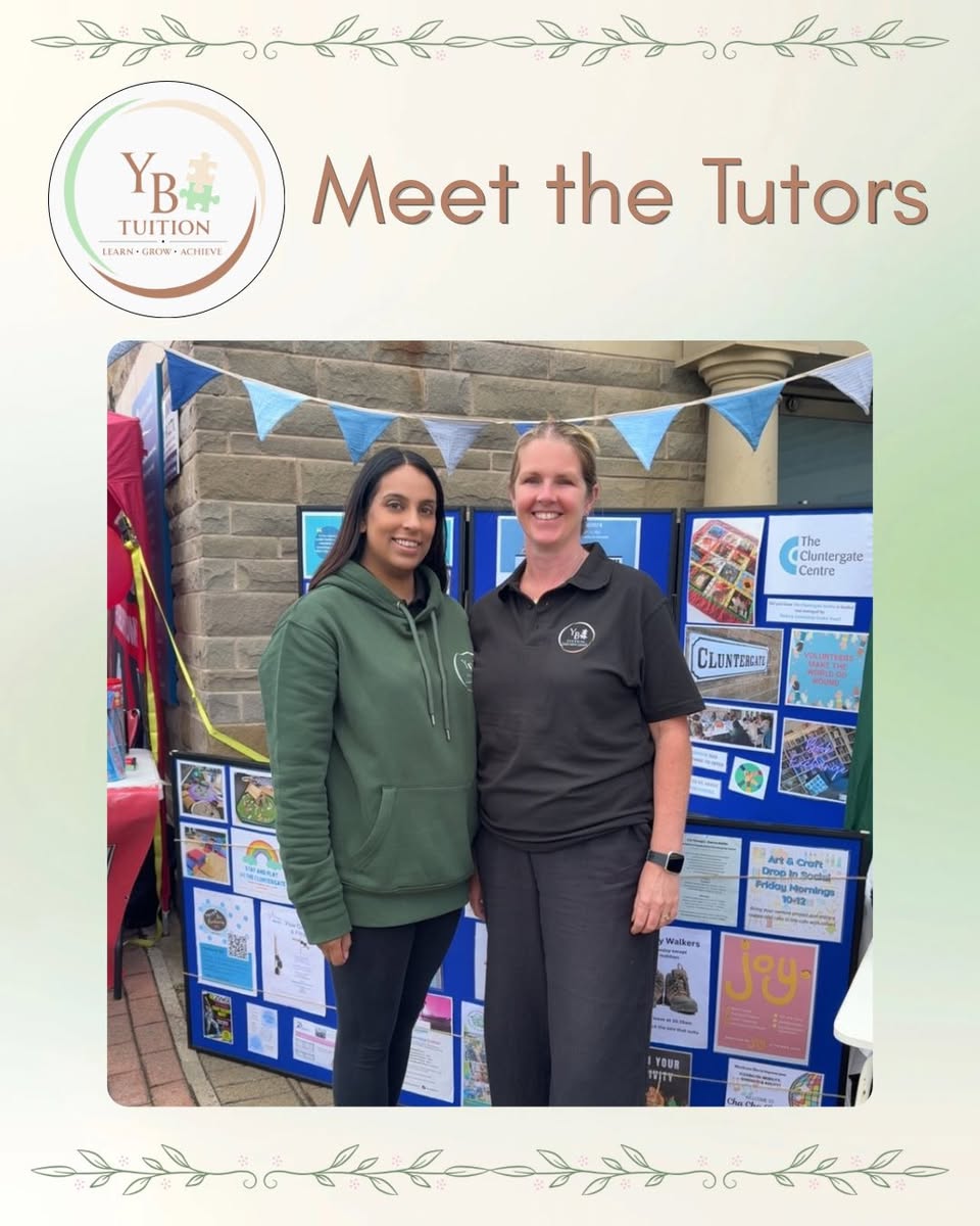 We've got some amazing new things coming up this September, as well as all the usual fabulousness of course!
First up is YB Tuition - Julie and Zeenat have over 30 years of teaching experience between them.
They will be providing first class tuition for years 5 and 6 on Mondays and Tuesdays after school.
Check out their page to see the details and get booked in.
#tuition #EnglishTutor #mathstutor #KS2 #community #lovehorbury
