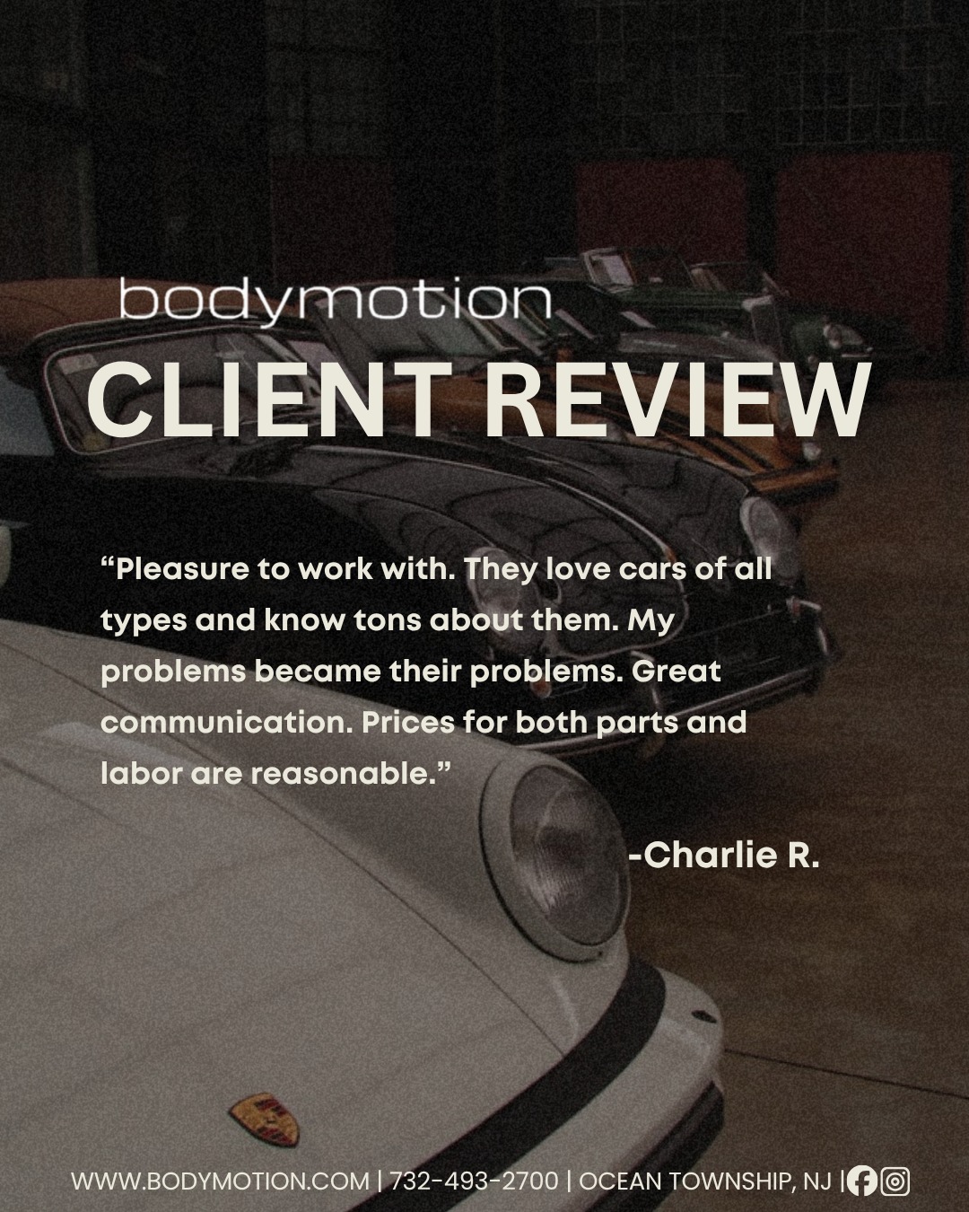 At Bodymotion we prioritize excellence in everything we do 🏎️💨
We’re in motion to keep you in motion 🧑🔧
www.bodymotion.com | 732-493-2700
#Bodymotion #40yearsofservice #AutoCare #collisionrepair #monmouthnj #newjerseybusiness #customerservice