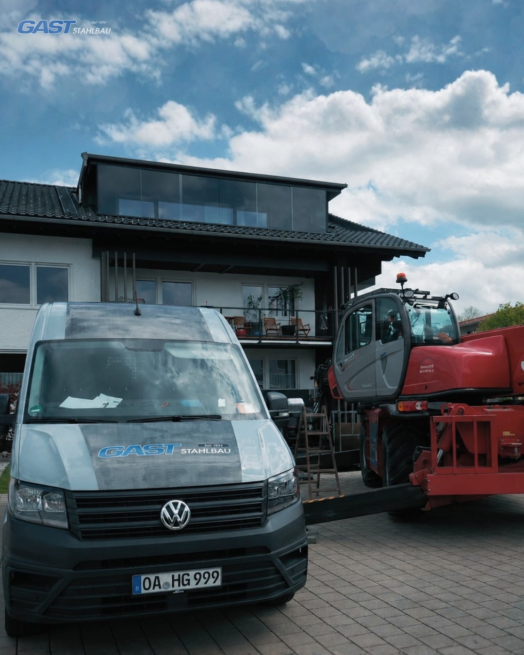 Diesmal ganz in der Nähe – direkt vor unserer eigenen Haustür.
#teamGAST #stahlbau #geländerbau