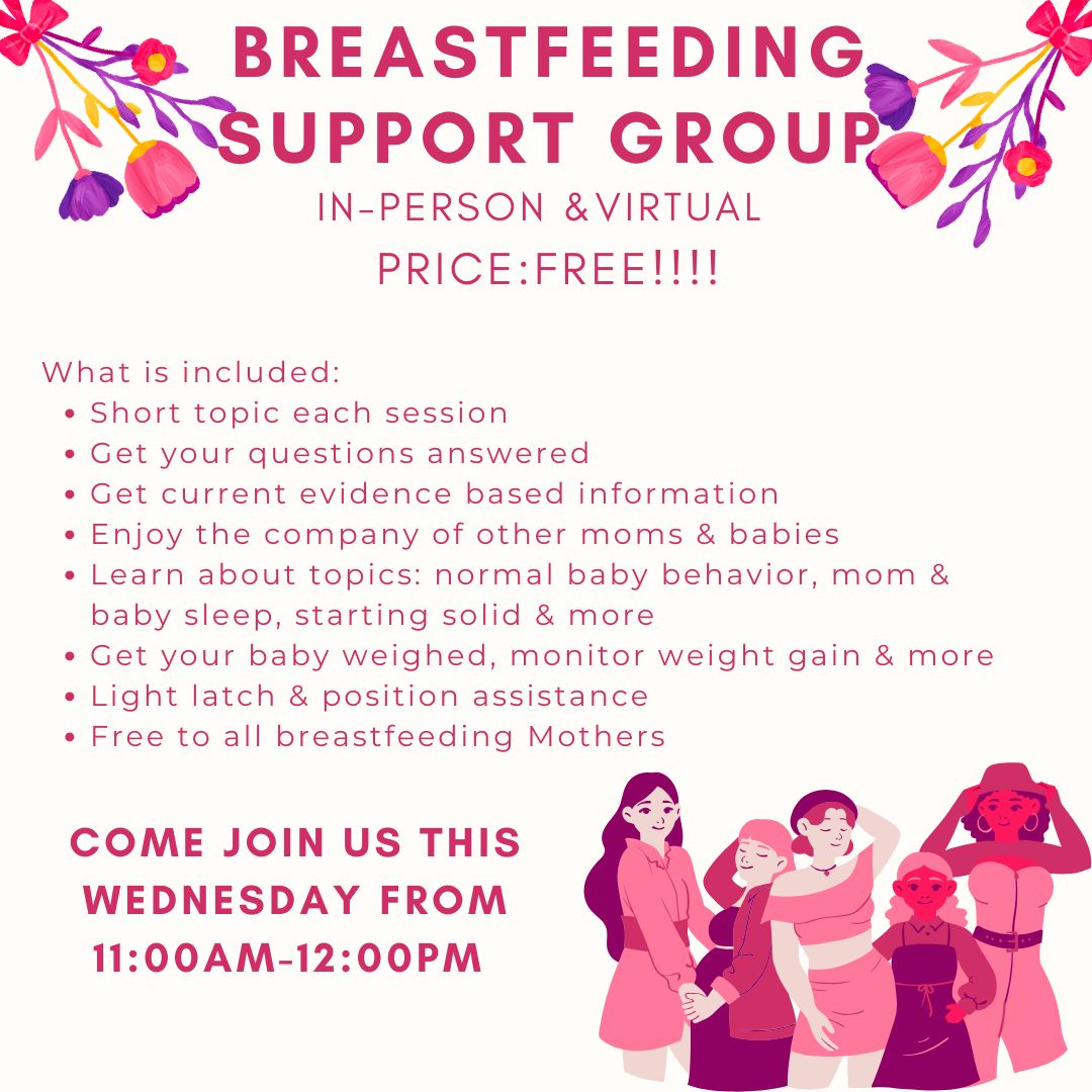 Empower your breastfeeding journey! Join our FREE support group and connect with others who understand your path. Click to sign up & start thriving! Next group is September 16 in Corona. Exact location is provided with your appointment confirmation.
https://app.acuityscheduling.com/schedule.php?owner=16860603&appointmentType=8496073