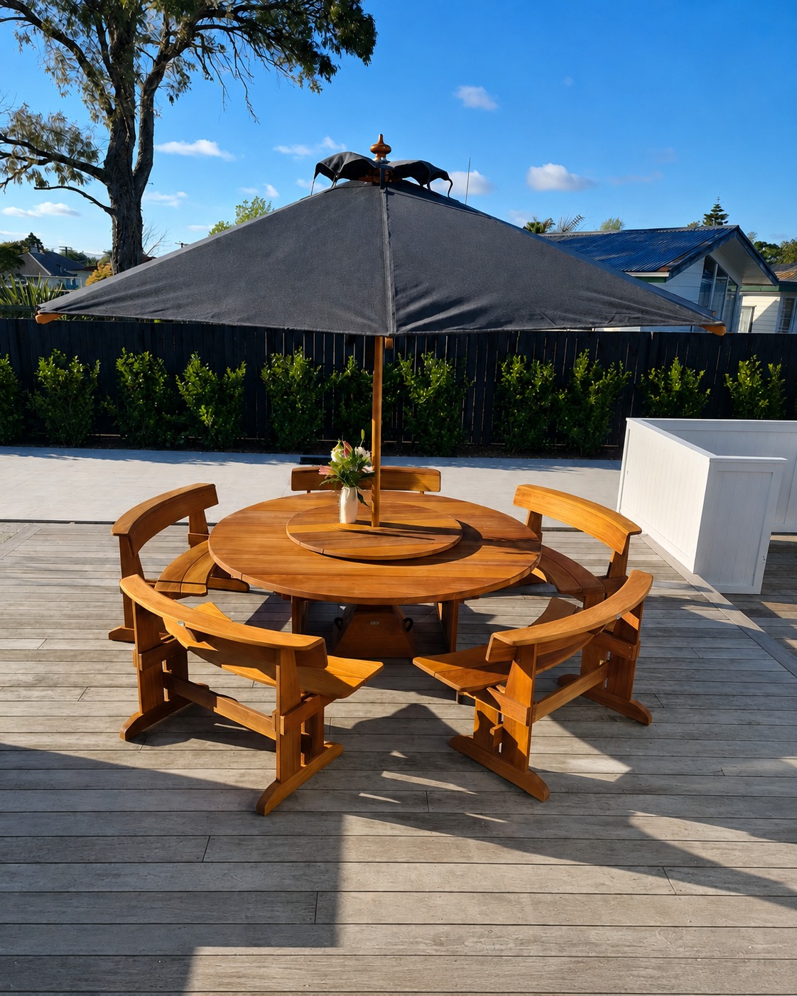 There’s a reason the round Ethan Setting has become such a recognisable part of Ethan.
The circular table and curved benches work together as one resolved form, creating an open, inviting setting that’s easy to move in and out of.
It’s a simple idea, but one that changes the way the setting feels in use: social, generous and easy to gather around.
Available in a range of sizes to suit different spaces and the number of people you want to seat.
Proudly Designed & Handcrafted in New Zealand Since 1984.
Explore Ethan Round Settings on our WEBSITE, link in bio.