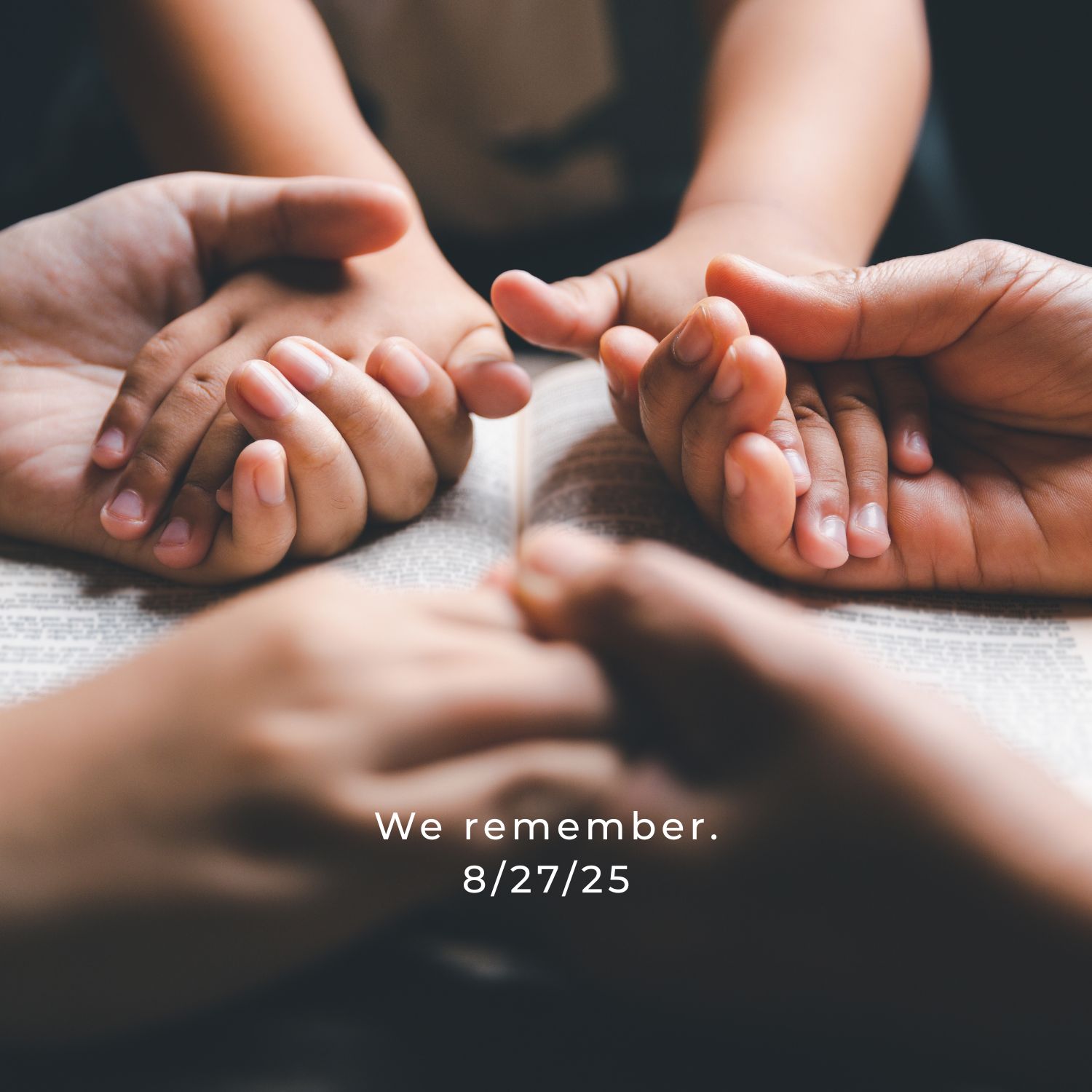 We Remember.
Today, we remember Fletcher Merkel and Harper Moyski, their families, the Annunciation Church and School community, and all those whose lives were forever changed on August 27, 2025.
May we continue to surround them with our prayers, love, and support.