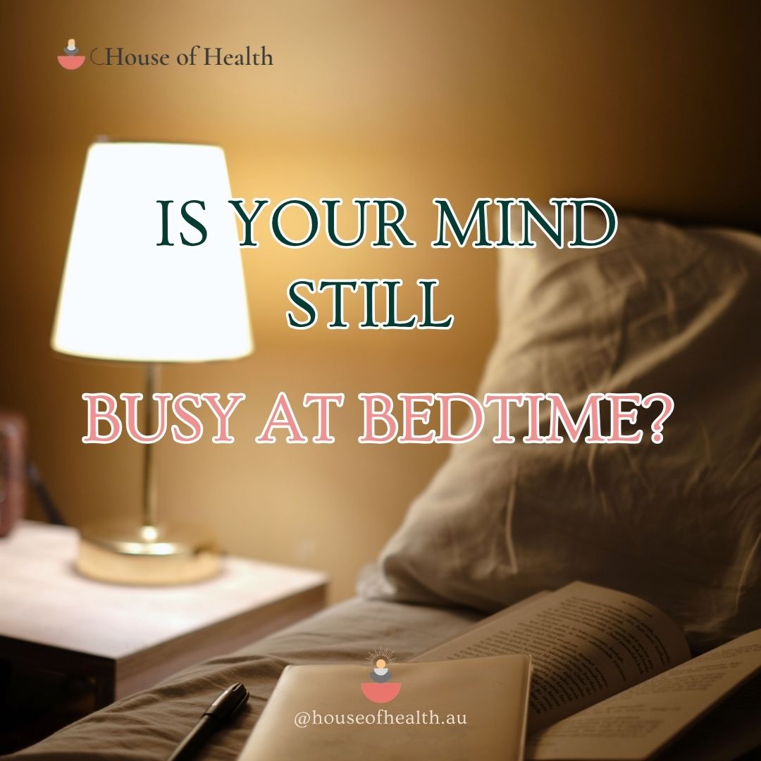 🌙 Is Your Mind Still Busy at Bedtime?
A restful night doesn’t always begin the moment your head touches the pillow. A few gentle habits may help your body and mind prepare for sleep:
✨ Keep a regular bedtime and wake-up time when possible.
✨ Dim the lights and step away from screens before bed.
✨ Create a calming routine—try a warm shower, gentle stretching, reading or slow breathing.
✨ Keep your bedroom cool, quiet and comfortable.
✨ Avoid caffeine later in the day and heavy meals close to bedtime.
✨ Write down tomorrow’s tasks or any thoughts circling in your mind.
✨ If sleep doesn’t come straight away, try not to pressure yourself—resting quietly still matters.
You don’t need a perfect nighttime routine. Begin with one small change that helps your evening feel calmer.
Tonight, give yourself permission to slow down. Tomorrow can wait. 💗
Persistent sleep difficulties can sometimes be linked to stress, health conditions, medications or sleep disorders. Consider speaking with a qualified healthcare professional if poor sleep is affecting your daily life.
#houseofhealthclinic #sleephealth #BetterSleep #bettersleep #HealthySleep #healthysleep #sleeptips #sleepwell #WellnessEducation #wellnesseducation #healthyhabits #EveningRoutine #eveningroutine #sleephygiene #wellbeing #HealthAwareness #MindBodyHealth #RestAndRecover #restandrecover #holistichealth #selfcare #healthylifestyle #WellnessJourney #wellnessjourney #healthtips
