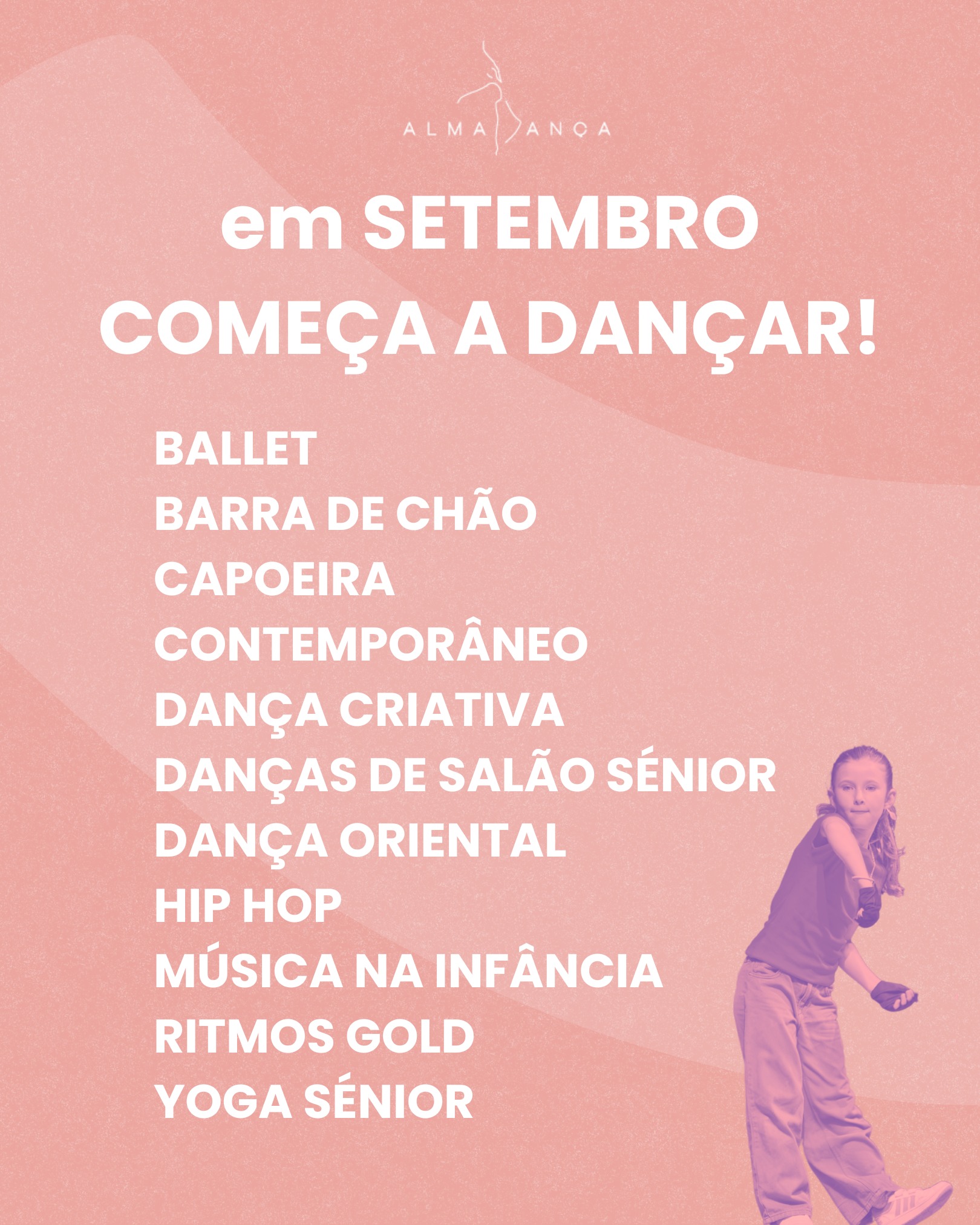 Dia 1 de Setembro abrimos as portas para te receber!
Visita-nos e descobre as modalidades que temos para ti 🤩