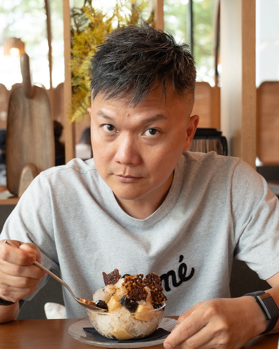 Currently cooling down at Dubai Hills, one spoonful of Spanish Latte Kakigori at a time.
