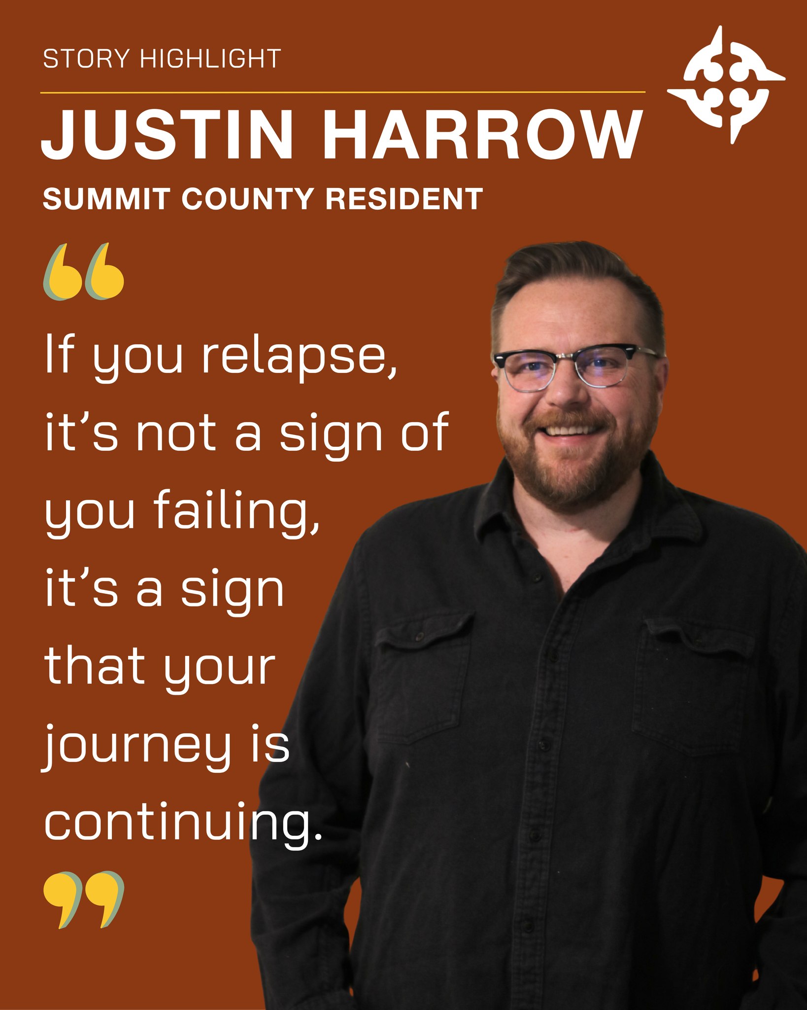 How we think about relapse matters, because recovery isn't linear, and a setback doesn't undo the work you've put in.
Justin Harrow, a resident of Summit County, reminds us that relapse is part of the path forward, not the end of it.
Discover local resources to help with relapse support at communitycompass.co/resources
#Recovery #PeerSupport #PeerRecovery #MentalHealth #eagle #silverthorne #breckenridge #frisco #aspen #glenwoodsprings #basalt #leadville #vail #carbondale #edwards #avon #silt