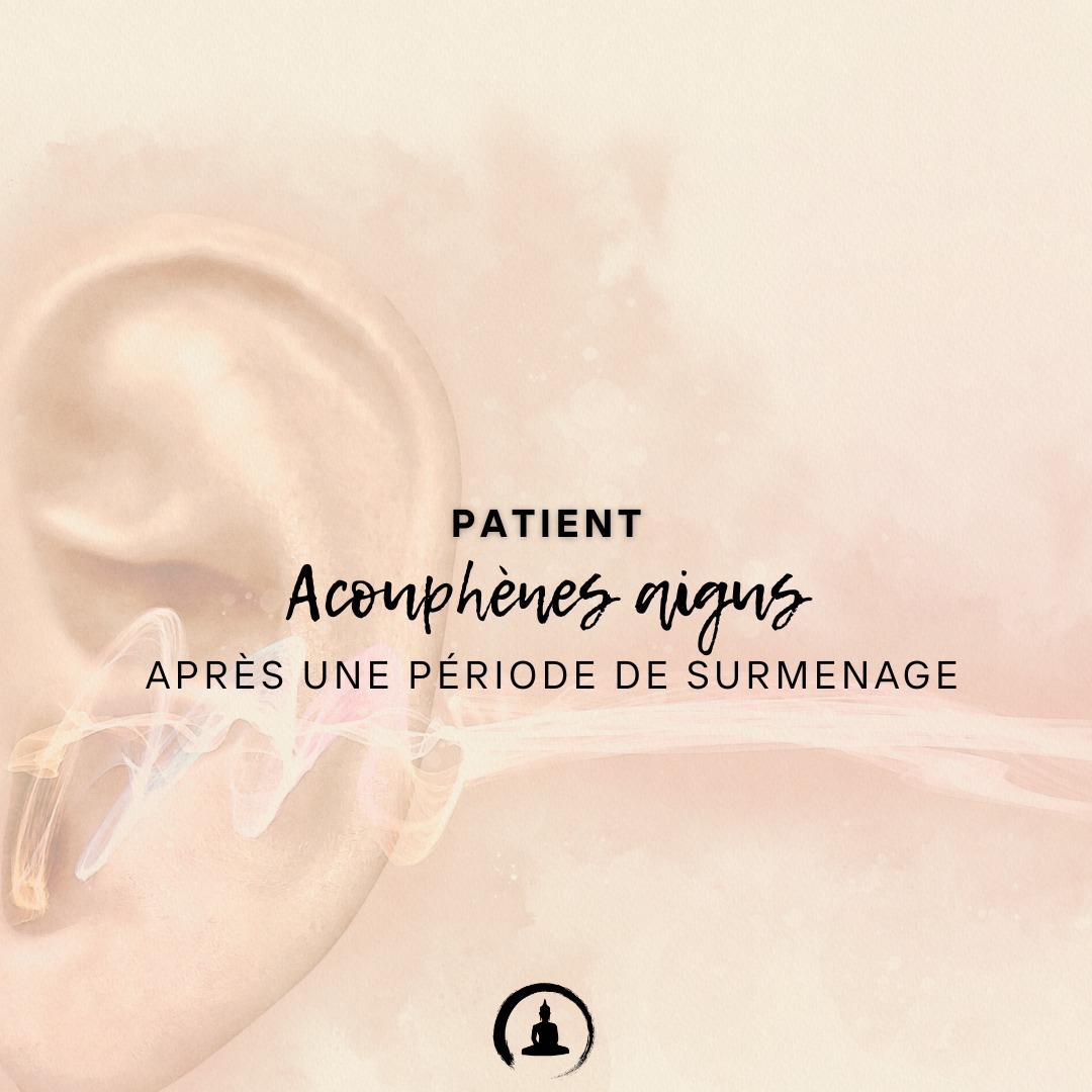 CAS CLINIQUE 🌿 — Acouphènes aigus après surmenage 🤯
Un patient consulte pour acouphènes bilatéraux aigus apparus après journées de travail longues, tensions et fatigue. 🕒️
En médecine chinoise, je cherche à comprendre la dynamique complète. 🔊 La branche Shao Yang de main et le Triple Réchauffeur sont impliqués. ⬇️ Je corrige le mouvement en utilisant la dynamique descendante du Yang Ming. 🌊 La racine Rein est affaiblie par le surmenage.
Une séance de 1 heure incluant massage Tuina et acupuncture a permis de réduire les acouphènes. 🎯 Résultat : oreille gauche, acouphène disparu ; oreille droite, bruit de fond lointain. 📊
Je travaille en comprenant la branche, la dynamique et en soutenant la racine. ⚠️ Il est important de rechercher une cause médicale en cas d'acouphène brutal. #Acouphenes #MedecineChinoise #Acupuncture #Tuina #Fascia #ShaoYang #Reins #YangMing #Qi #AcupuncteurGeneve