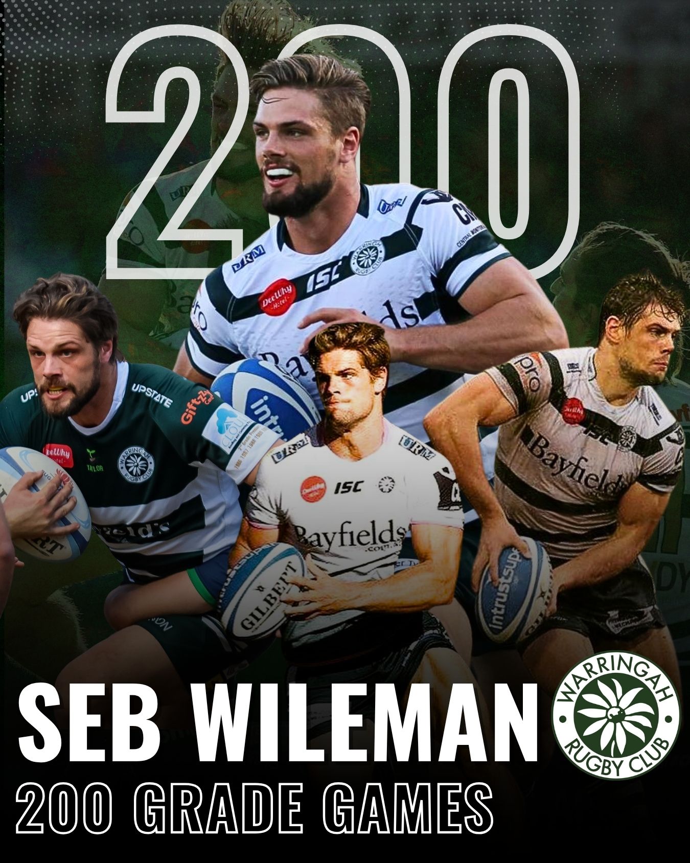 π 200 GRADE GAMES!! π
CONGRATULATIONS SEB WILEMAN π
Such a massive achievement!!ππ€ππ
...and sneaky throwback post we found as well π
@friendsofwarringah @warringahratsjuniors @warringahhillbillies #shuteshield
#ratfamily #raturday #warringahrugby @sebwileman