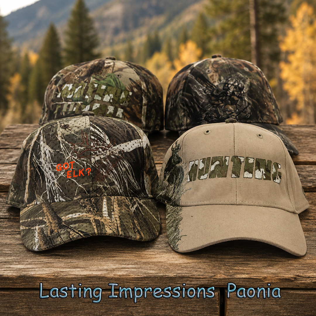 Hunting season is right around the corner! ๐ฆ
Get ready with a personalized hunting cap from Lasting Impressions. Whether you want your name, hunting group, favorite saying, or custom design, we can help create a cap thatโs uniquely yours.
Stop by and see us right here in Paonia!
๐๐๐ฌ๐ญ๐ข๐ง๐ ๐๐ฆ๐ฉ๐ซ๐๐ฌ๐ฌ๐ข๐จ๐ง๐ฌ
39999 L 75 Road
Paonia, CO 81428
Open: Tuesday - Friday 9 a.m. - 3 p.m.
Saturday 9 a.m. - 12 noon
Closed: Sunday and Monday
Phone: (970) 527-3211
๐ฆ๐๐ข๐ฃ ๐๐ข๐๐๐!