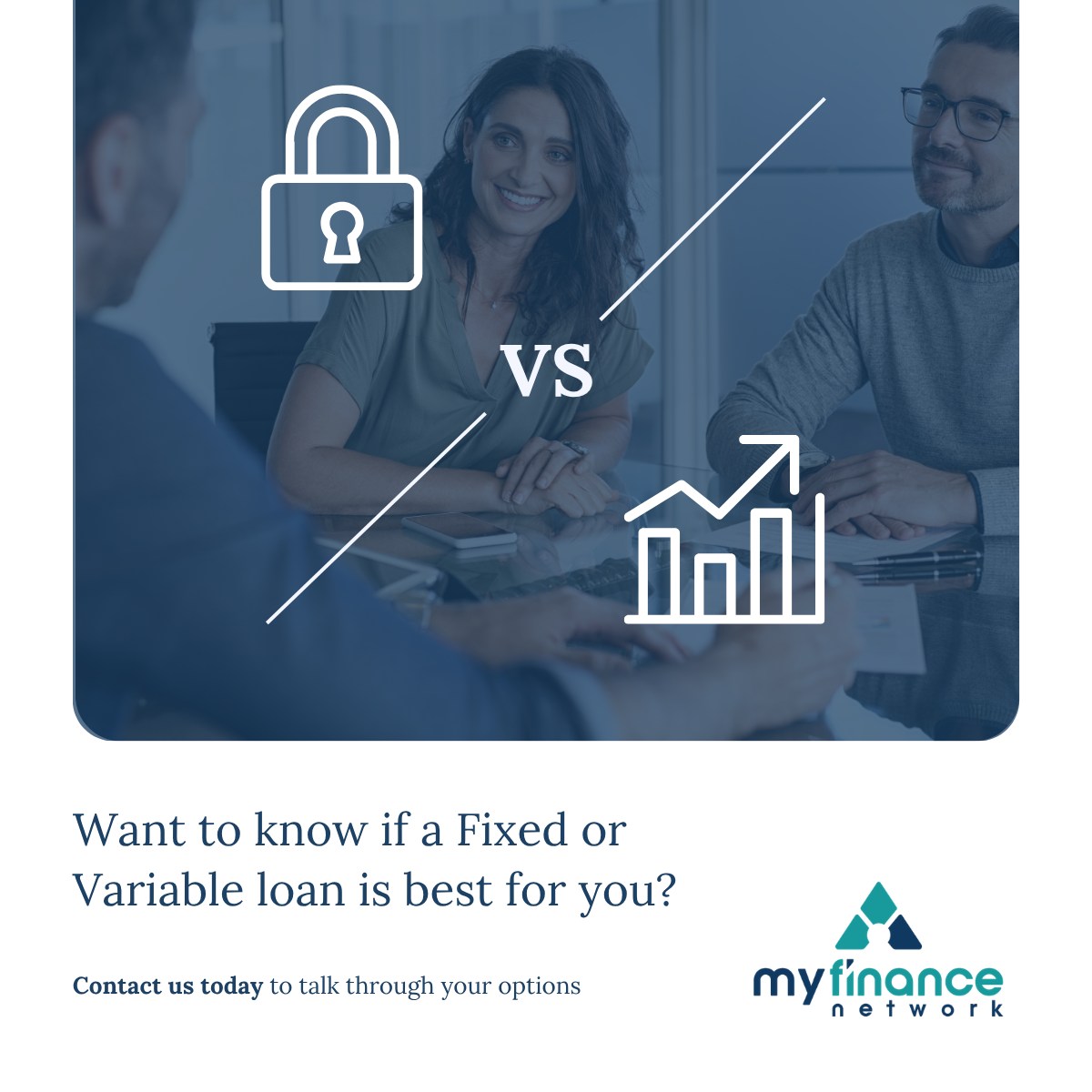 The difference between a fixed๐ and variable rate๐ loan
Fixed or variable loans is one of the first decisions you'll make as a home buyer, and there's no universal right answer.
๐Fixed offers repayment certainty.
๐Variable offers more flexibility.
๐ Some borrowers split the difference with both.
Contact us today to talk through which option could be appropriate for your needs.
๐๐ฎ ๐๐๐ฃ๐๐ฃ๐๐ ๐๐๐ฉ๐ฌ๐ค๐ง๐
๐ www.myfn.com.au
๐จ info@myfn.com.au
๐Gordon - 0402 472 272
๐Louise - 0459 382 914
#FixedVsVariable #HomeLoanTips #MortgageBroker #HomeLoans #FirstHomeBuyer #PropertyFinance #MortgageEducation
Credit Representative (393357) is authorised under Australian Credit Licence 389328.
Disclaimer: Your full financial needs and requirements need to be assessed prior to any offer or acceptance of a loan product.