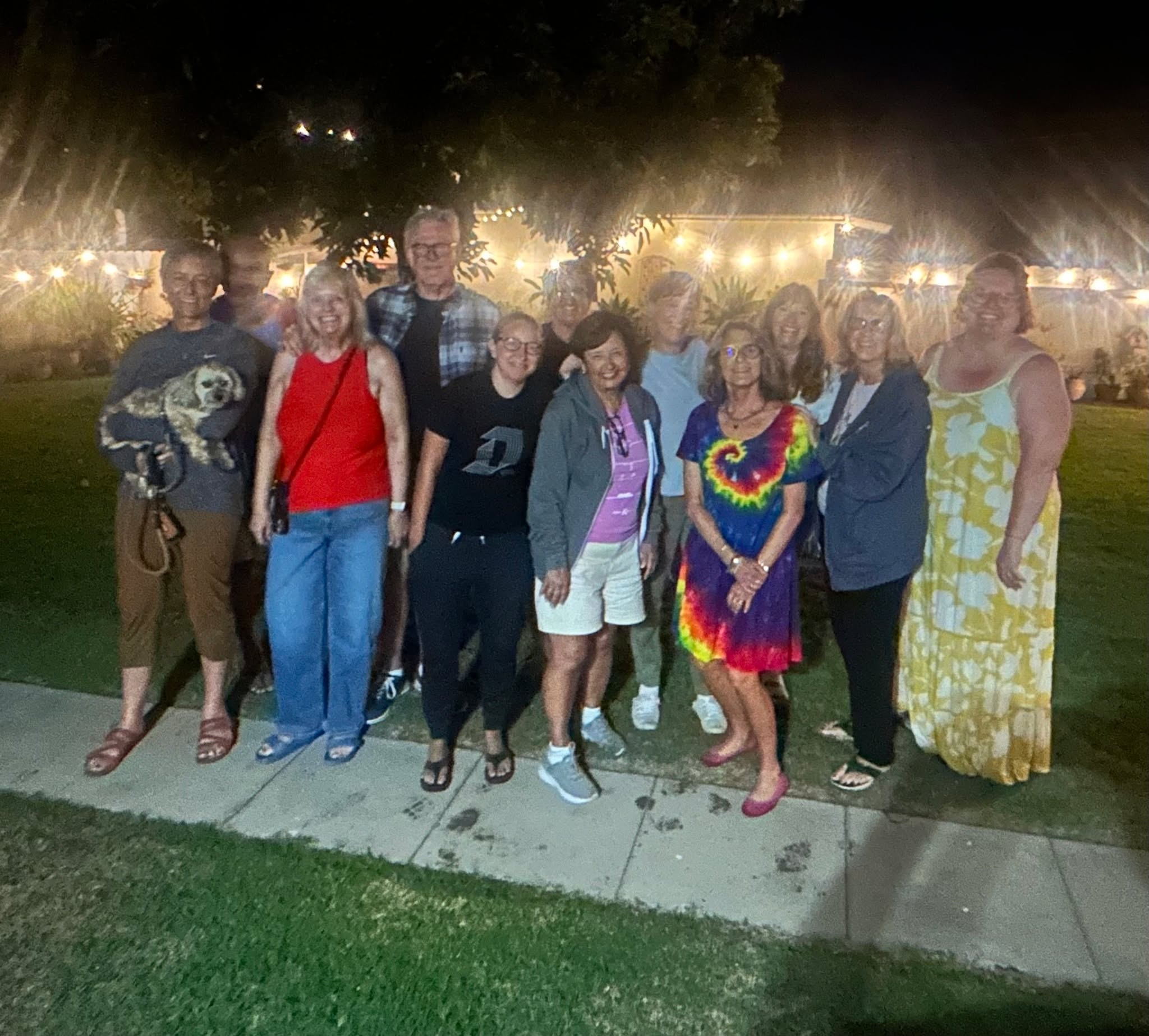 Officially, we work to make a difference in our neighborhood. Unofficially, our favorite meeting space is a friend’s backyard on a warm night.