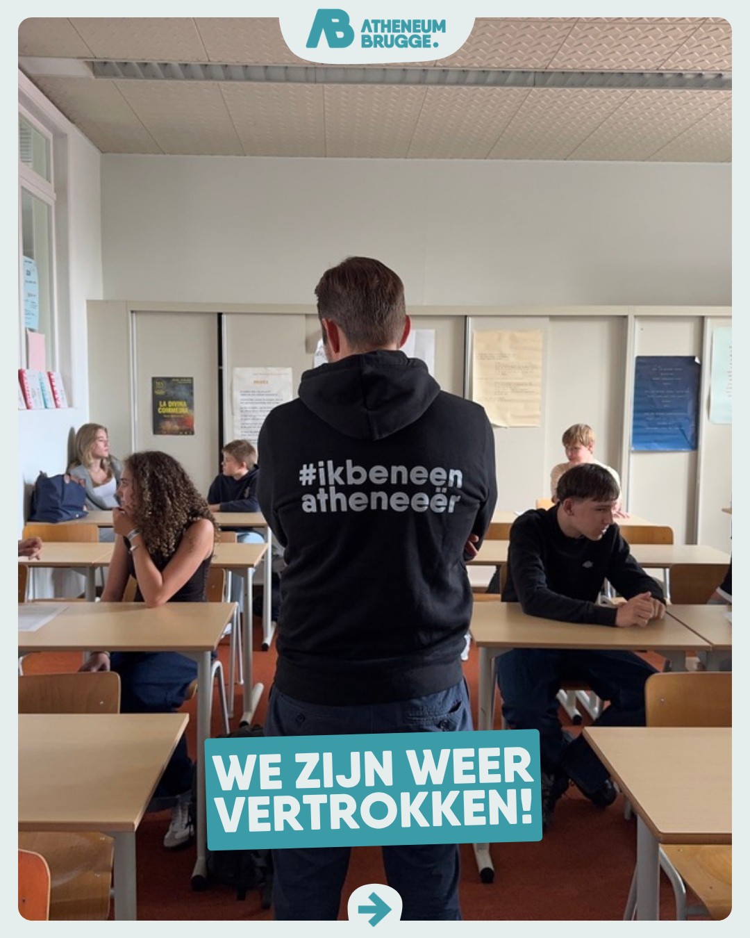 De kop is eraf! Vanmorgen vulde onze school zich weer met heel wat nieuwe en vertrouwde gezichten, gezonde spanning en een flinke dosis verse energie. Het nieuwe schooljaar is daarmee officieel uit de startblokken geschoten. Dit jaar op de planning: internationalisering, een dubbele Julius Sabbepenning, GWP, quizzen en nog veel meer. Houd onze socials goed in de gaten!
—
#ikbeneenatheneeër #fieroponsgo #atheneumbrugge #impact
@scholengroepimpact @go_onderwijs