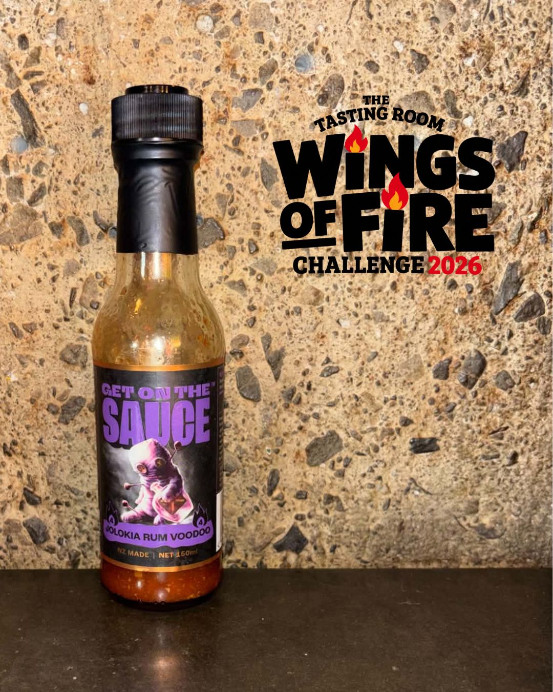And at sauce number 3 we are introducing @getonthesauces Jolokia Rum Voodoo. Let's just say the heat is rising... a brewed up blend of Creole Cajun spice, ghost chili, molasses and dark Caribbean rum inspired by the witchcraft of the deep south.
Sauce 4 coming tomorrow!