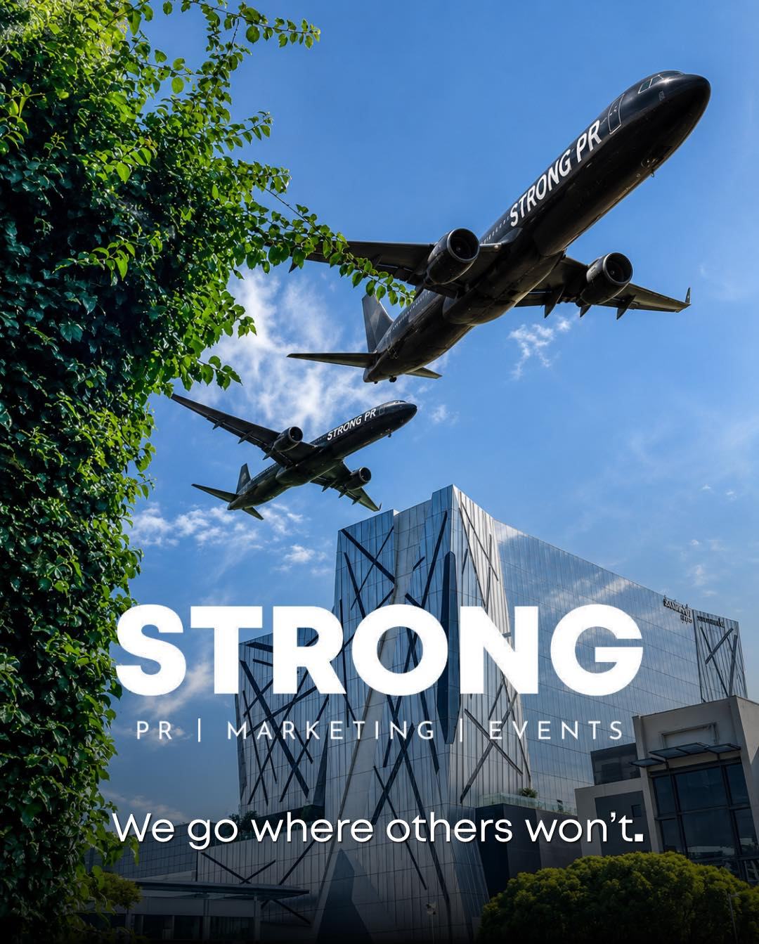 Big ideas. Bold execution. No limits.
From corporate conferences to unforgettable experiences, STRONG PR brings your vision to life - wherever it needs to go.
Let’s take your next event further.
📧 get@strongpr.co.za