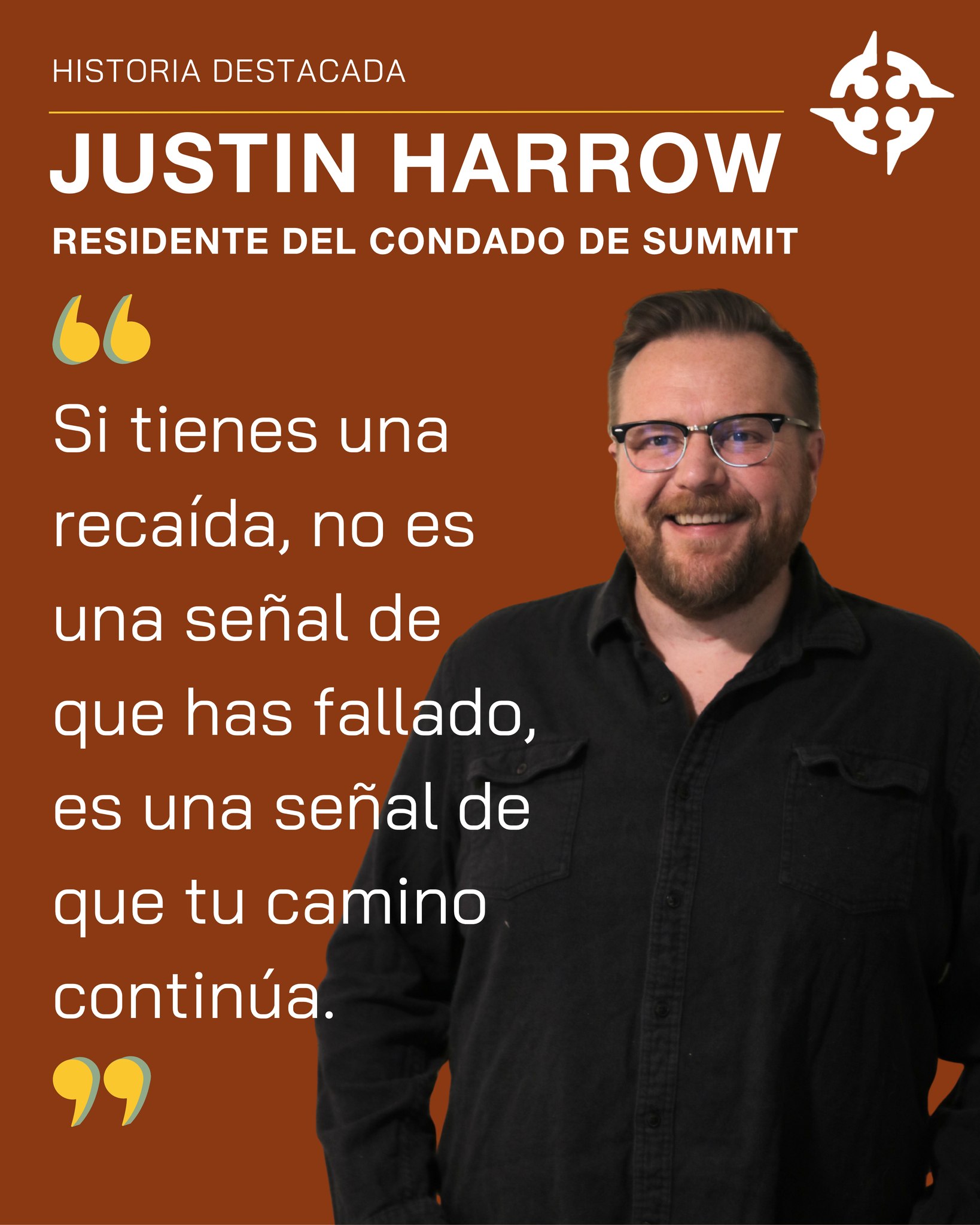 Cómo pensamos sobre las recaídas es importante. La recuperación no es lineal, y un tropiezo no borra todo el trabajo que has hecho.
Justin Harrow, residente del Condado de Summit, nos recuerda que la recaída es parte del camino hacia adelante, no el final de este.
Descubre recursos locales de recuperación en https://www.communitycompass.co/resources
#Recuperación #ApoyoEntrePares #RecuperaciónEntrePares #SaludMental #eagle #silverthorne #breckenridge #frisco #aspen #glenwoodsprings #basalt #leadville #vail #carbondale #edwards #avon #silt