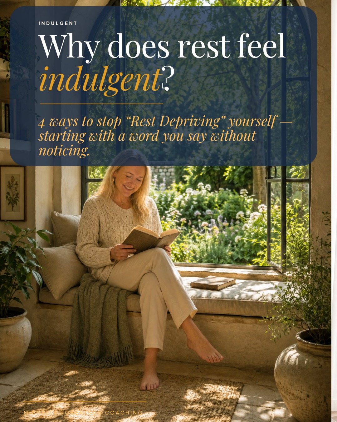 What if rest isn’t indulgent—but essential?
So many of us call rest “selfish,” “unproductive,” or something we have to earn. We promise ourselves we’ll take a break after the list is finished.
But the list is never truly finished.
The next time you feel guilty for slowing down, notice the word you’re using. Ask where that belief came from—and what constantly denying yourself rest is actually costing you.
Take the nap. Sit in the sun. Read the book. Go for the walk. Enjoy ten quiet minutes without trying to accomplish anything.
You don’t have to earn rest. You’re allowed to take it now.
Know someone who’s been rest deprived? Send this to her—and save it for the next time you need the reminder. 🤍
#Rest #SelfCare #Overwhelm #BurnoutRecovery #WomenSupportingWomen #MindsetShift #RestIsProductive