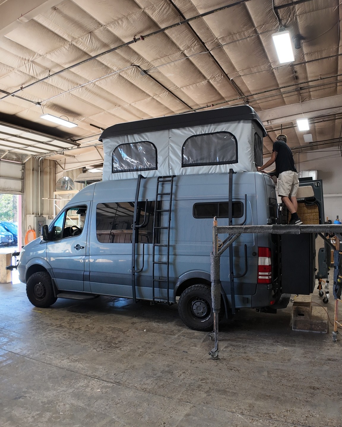 Finishing up the pop top install on this customer van. Absolutely loving how it has turned out. Really great looking rig. To learn more about our tops and get pricing for your van, reach out to our team at info@coloradocampervan.com
970.699.6000 • coloradocampervan.com
#coloradocampervan #poptop
#vanconversions #vanbuilders #vanfam #vanlife