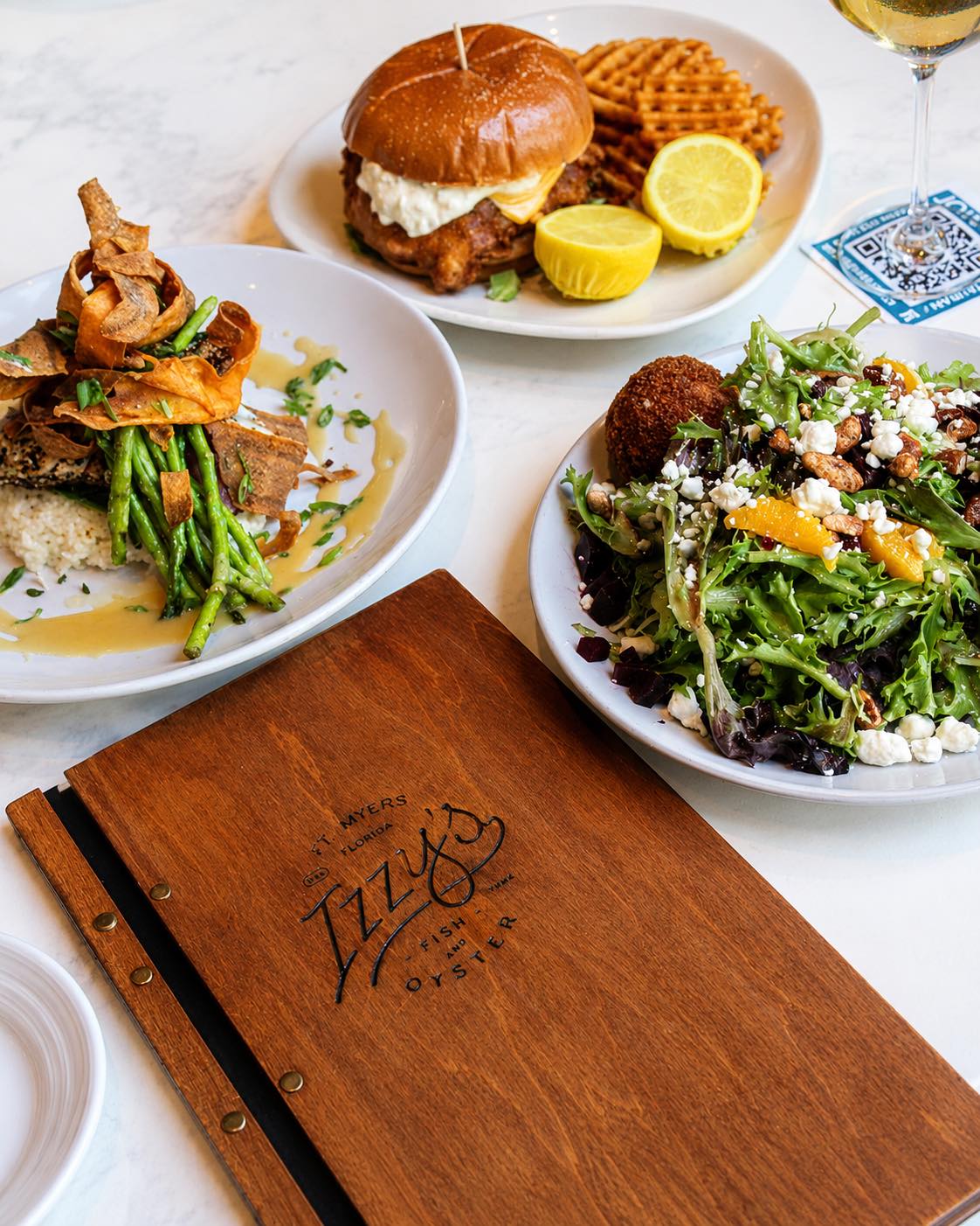A little something for every craving. ✨ From fresh seafood and vibrant salads to a stacked sandwich worth digging into, there’s always something good on the table at Izzy’s.
Come hungry. We’ll handle the rest. 🦪🍽️
#IzzysFishAndOyster #FortMyersEats #DowntownFortMyers #SeafoodLovers #FortMyersFoodie