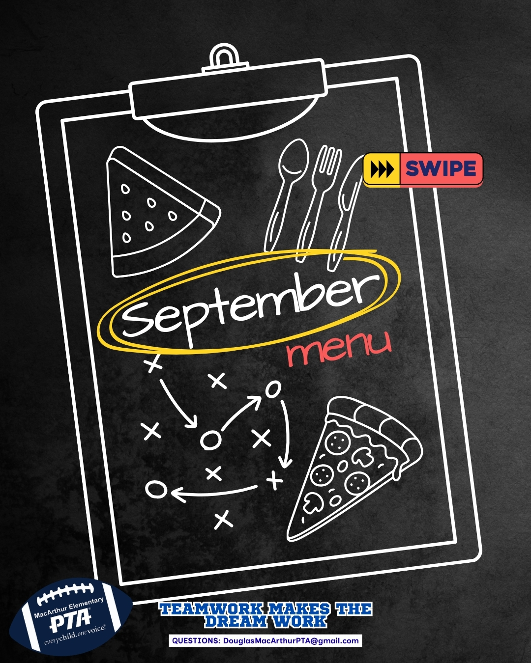 ๐ Septemberโs lunch lineup is ready! Our MacArthur Eagles have a full roster of tasty breakfast and lunch options to help keep them fueled and ready to take on the school day. ๐๐ฅช๐
This monthโs Farm to School lineup features plums, nectarines, watermelon, peaches, and grape tomatoes. ๐๐
And remember, meals are FREE for all students!
๐ฒ Check out the menu and scan the QR code for more menu details, including allergen information.
Hereโs to another winning month! ๐๐ Teamwork Makes the Dream Work!