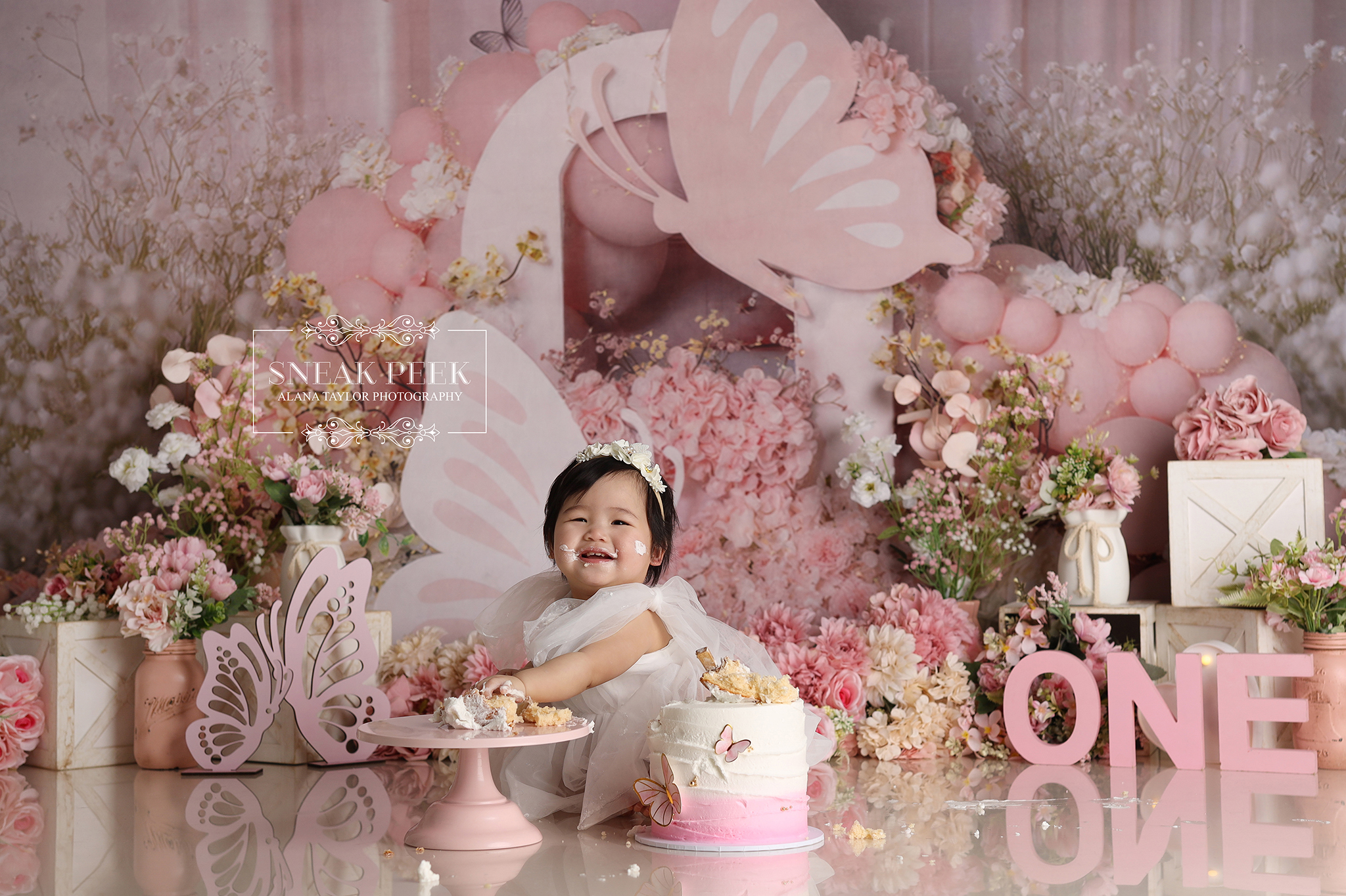 🌸 Apparently butterflies, flowers and cake CAN peacefully coexist… until a one-year-old arrives. 🦋😂
Pretty setup? Absolutely. Delicate floral styling? Definitely. Staying pristine? Please. We invited a one-year-old and handed her cake. 😂
Destiny stepped into her Floral Butterfly Cake Smash surrounded by layers of pink blooms 🌷, oversized butterflies, soft balloons 🎈 and enough florals to make this setup look like spring had completely lost all self-control. 🌸✨
First came the portraits - white dress, floral headband and some seriously adorable smiles. 💕 Then we added the cake 🎂 and things became considerably less civilised.
Destiny grabbed, squished and pulled that cake apart with impressive commitment. 🍰 Tiny fingers disappeared into icing, crumbs hit the floor, cream landed on her face and the once-perfect cake slowly surrendered. 😂
Meanwhile, I photographed every gloriously messy second because this is exactly why cake smash sessions are so much fun. 📸🦋
#ButterflyCakeSmash #FloralCakeSmash #CakeSmashPhotography #BabyPhotographyMelbourne #FirstBirthdayPhotography #ClydeCakeSmashPhotographer #OfficerPhotographer #LangwarrinPhotographer #FrankstonPhotographer #MelbourneBabyPhotographer
Melbourne’s Leading Newborn, Baby and Cake Smash Photographer – Book Early!
www.alanataylorphotography.com.au
- Newborn Photography Melbourne
- Smash Cake Photography Melbourne
- Newborn Photographer Melbourne
- First Birthday Cake Smash Photos Melbourne
- Cake Smash Photography Near Me
- Cake Smash Photos Melbourne
- Newborn Photography Near Me
- Newborn Baby Photographer Melbourne
- Cake Smash Photographer Melbourne
- Affordable Newborn Photography Melbourne
#cakesmashphotographymelbourne #cakesmashphotographermelbourne #babyphotographermelbourne #firstbirthdayphotos #smashcakemelbourne #cakesmashfun #firstbirthdaycakesmash #firstbirthdaysmashcake #smashcakephotographermelbourne #cakesmashphotosmelbourne #babyphotographyideas #cakesmashideas #cakesmashsession #firstbirthdaysmashcake #babysmashcakephotos #babyphotographyprops #melbournemums #melbournebabyphotographer #cakesmashinspo