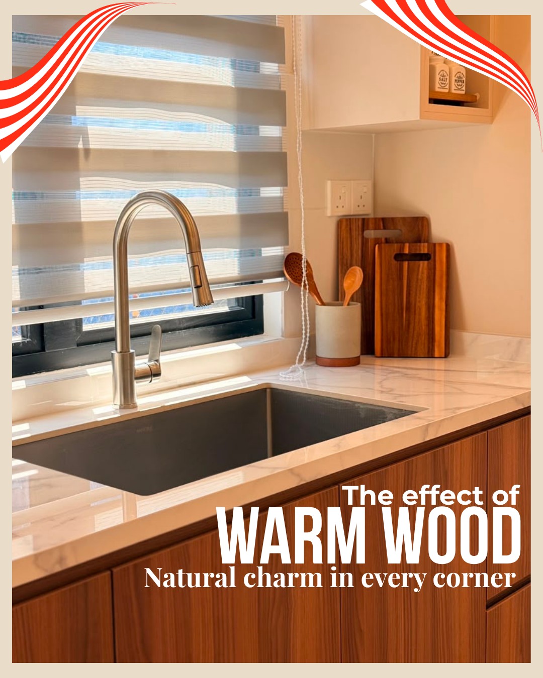 The heart of the Home deserves a beautiful upgrade 🎀
Contact 012-2392900 for more information on Renovation packages.
#SummerLove #PropertyRenovation #HomeID #HomeDeco #WarmWood #Kitchen