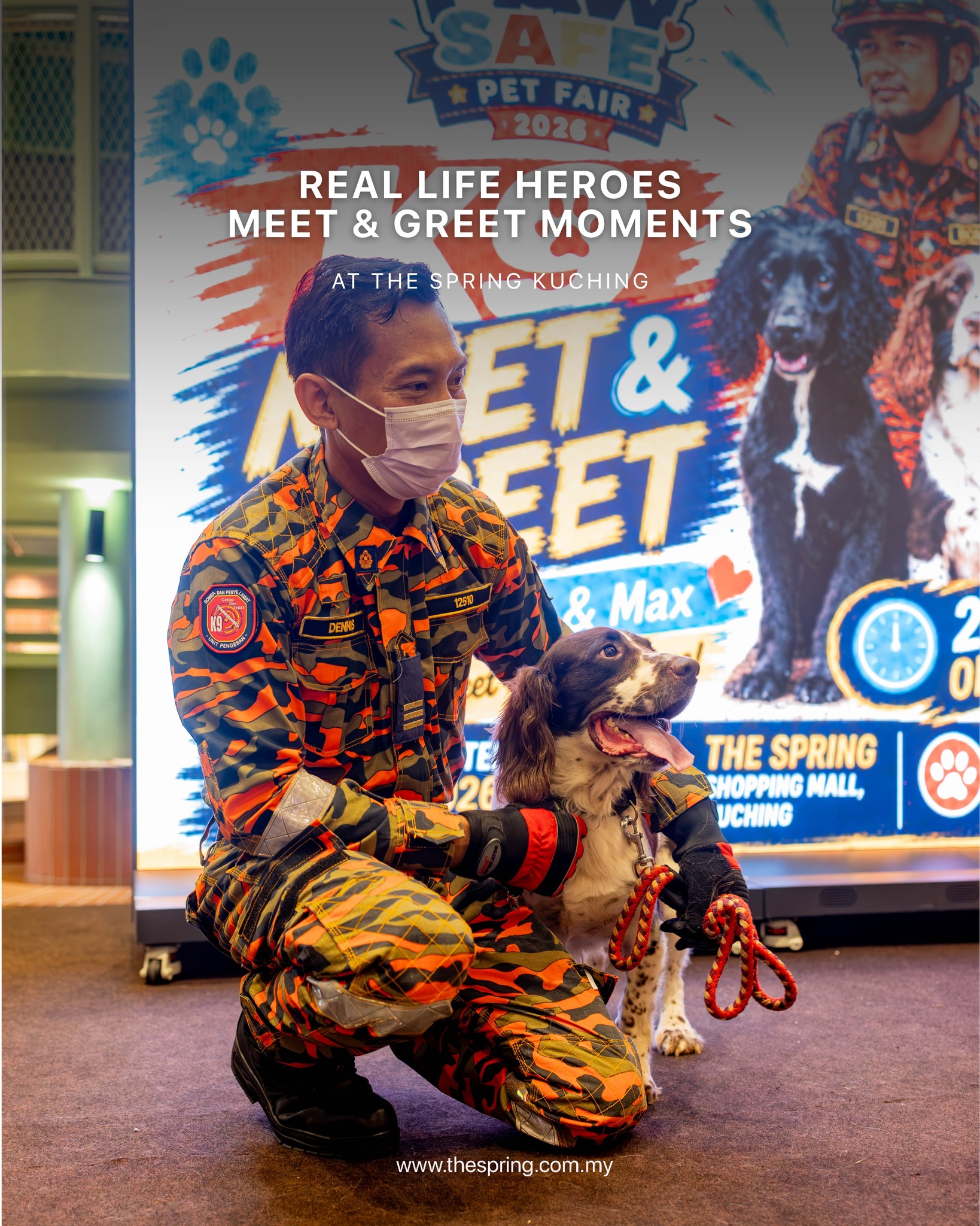 From our real-life K9 heroes 🐾 to some of the most-loved pups on screen 🐶, tHe Spring was filled with plenty of pawsome moments in celebration of our month-long Real Life Heroes campaign!
A big thank you to everyone who came by, met our heroes and made these moments extra special. ❤️ Because every hero deserves a moment in the spotlight! ✨
Come on over and enjoy the different activities at the South Court & Second Floor, happening now until 6 September. 🐾
#RealLifeHeroes #thespringkch #PawPatrol #K9Heroes